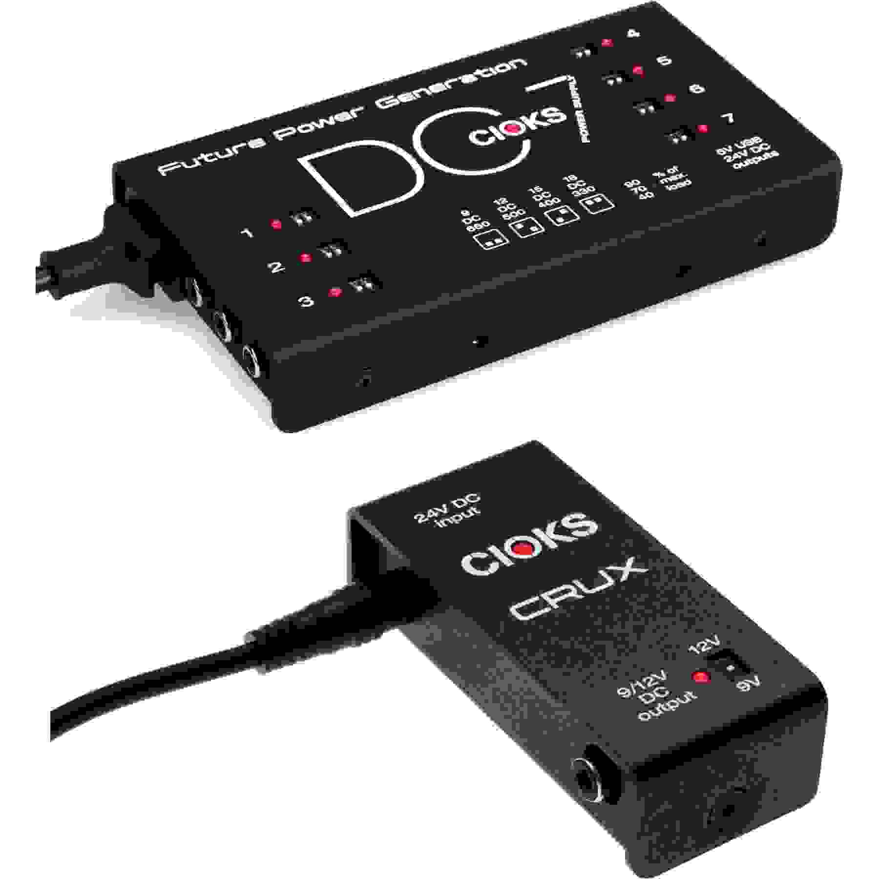CIOKS DC7 Pedal Power Supply with CRUX 24V Converter Sweetwater