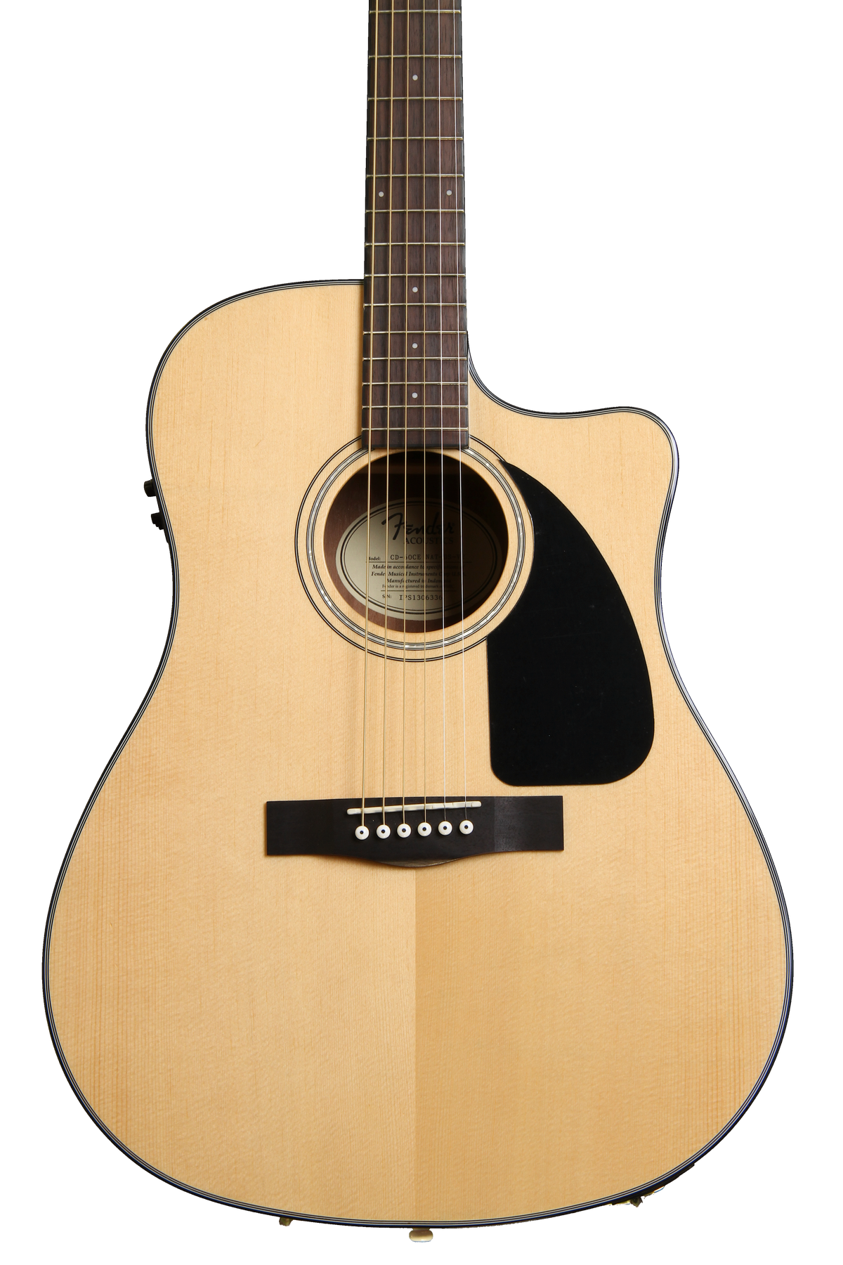 【ジャンク品】Fender Acoustics CD60CE NAT Fender CD-60CE - Natural | Sweetwater