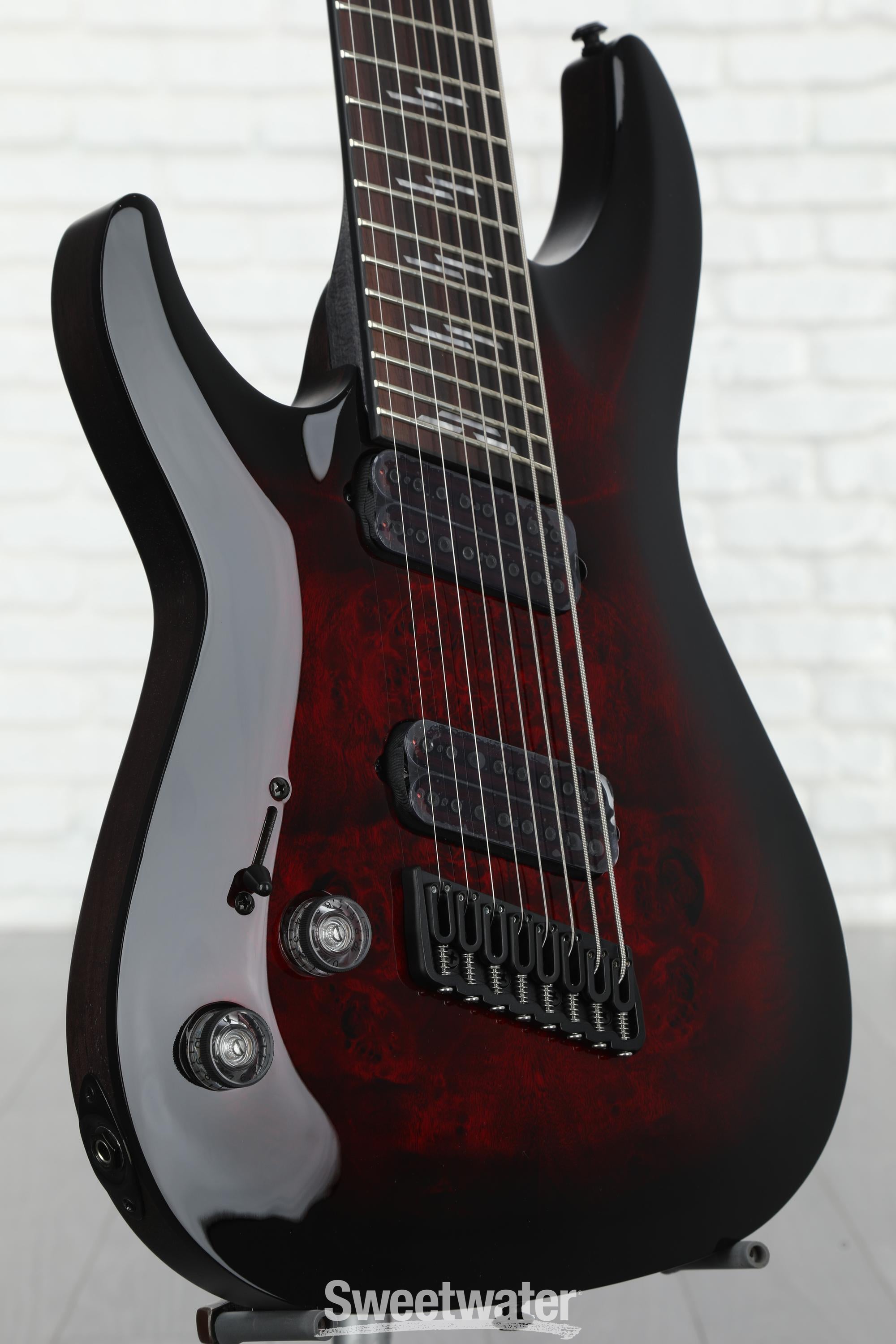 Schecter omen 8 on sale left handed