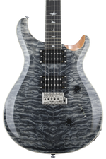 Photo of PRS SE Custom 24 Electric Guitar - Quilt Charcoal, Sweetwater Exclusive