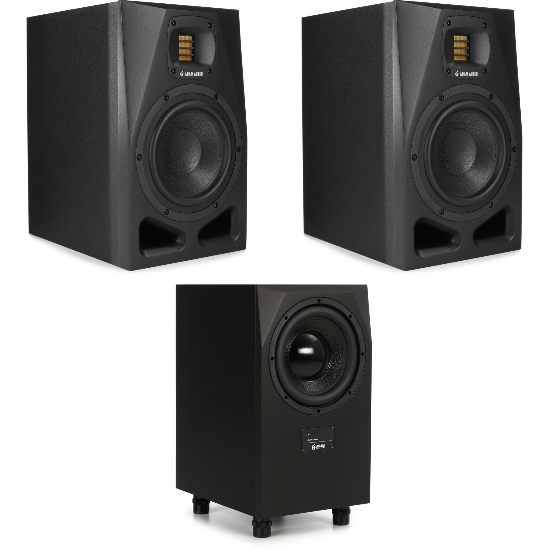 ADAM Audio A7V 7-inch Powered Studio Monitor Pair with Sub10 