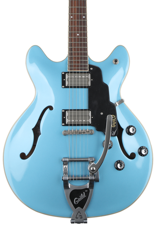 GUILD セミアコギター STARFIRE I DC ペルハムブルー Starfire I DC Pelham Blue｜Guild Guitars