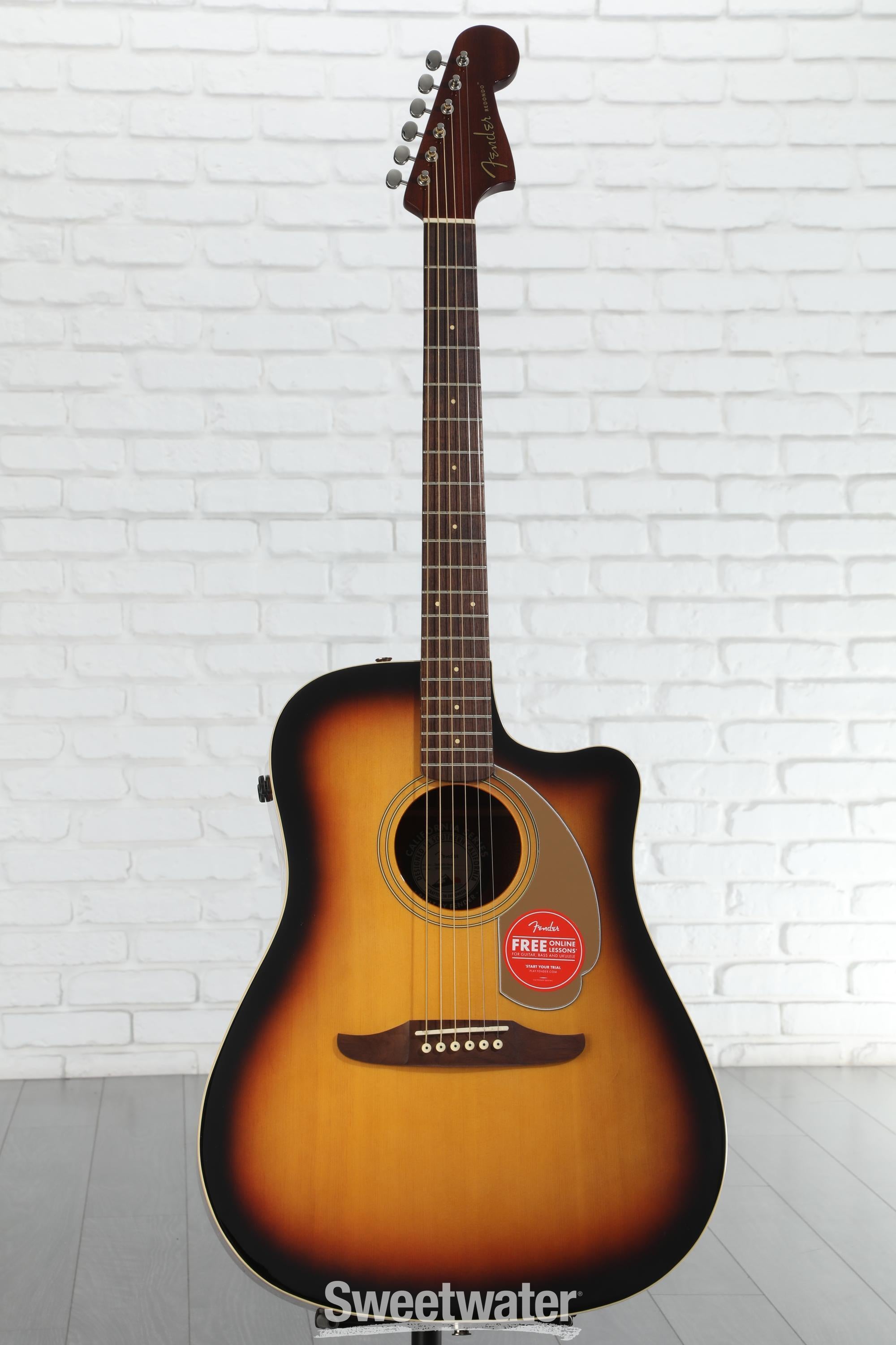 Fender Redondo Player Acoustic-electric Guitar - Sunburst