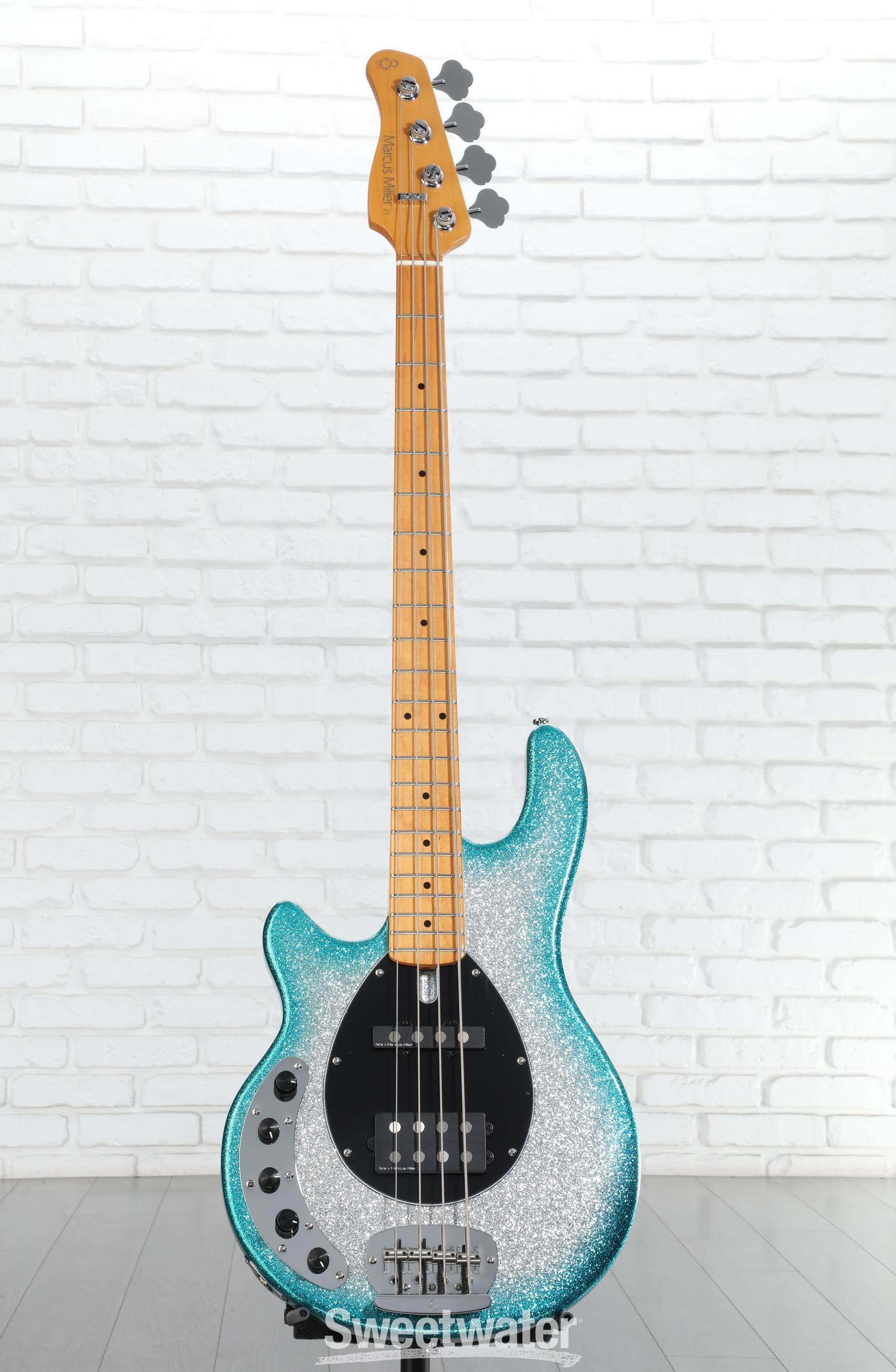 Sire Marcus Miller Z7 Left-handed Bass Guitar - Skyburst Sparkle