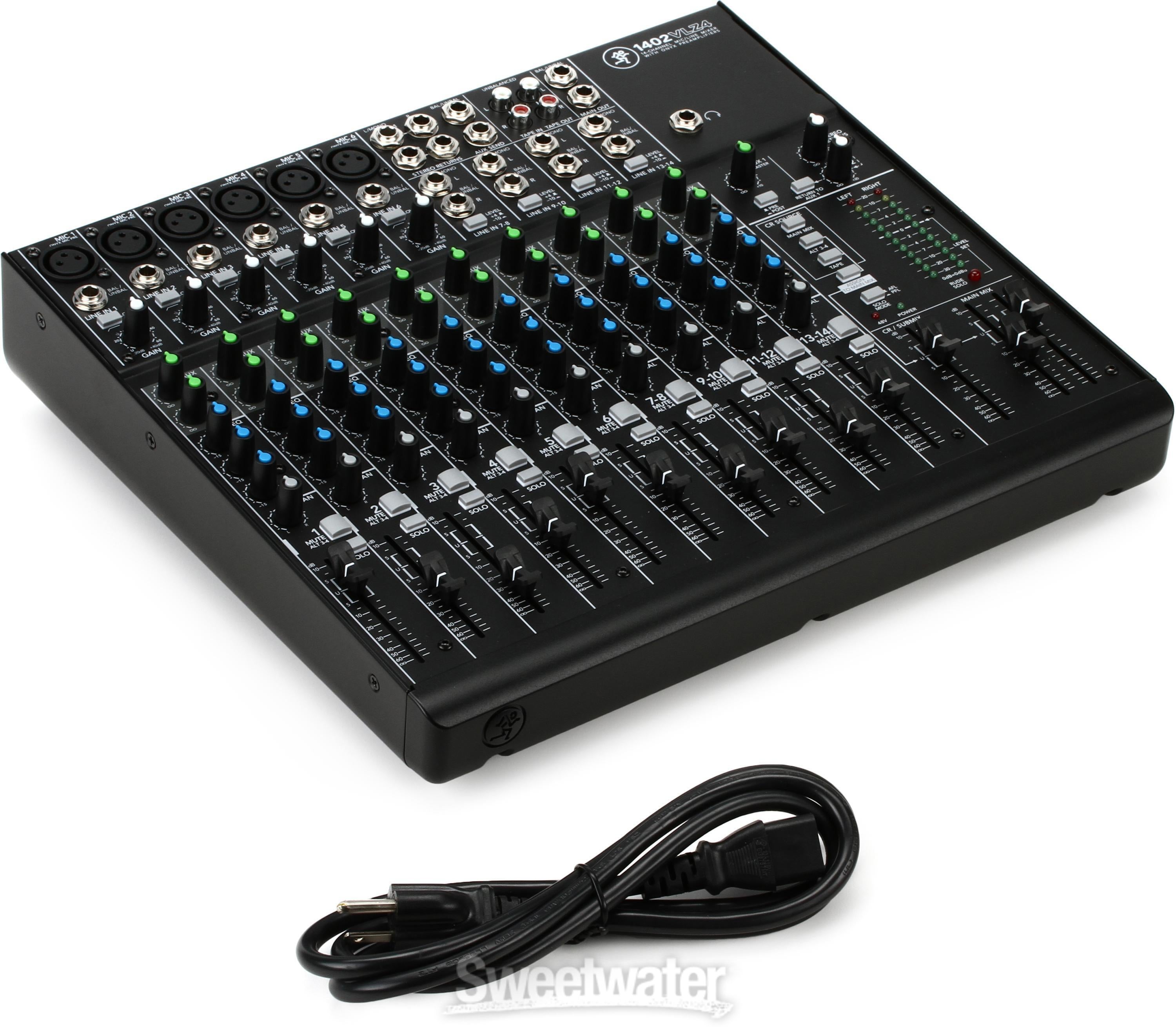 Mackie 1402VLZ4 14-channel Mixer Reviews | Sweetwater