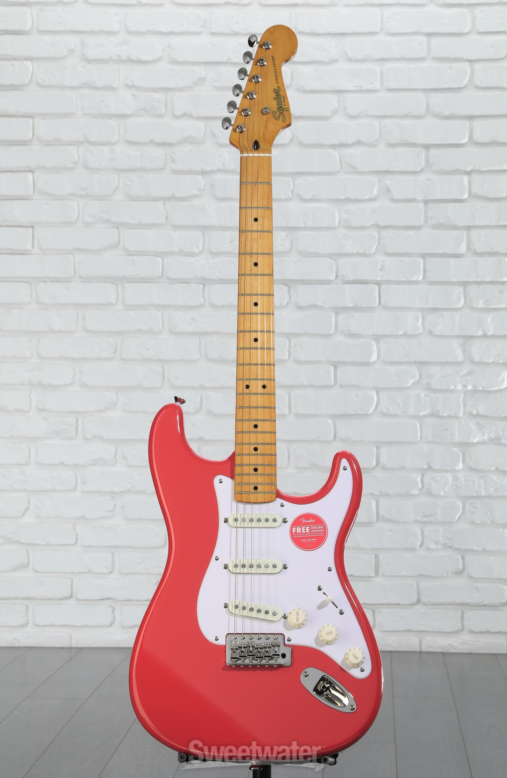 Squier Classic Vibe '50s Stratocaster - Fiesta Red | Sweetwater