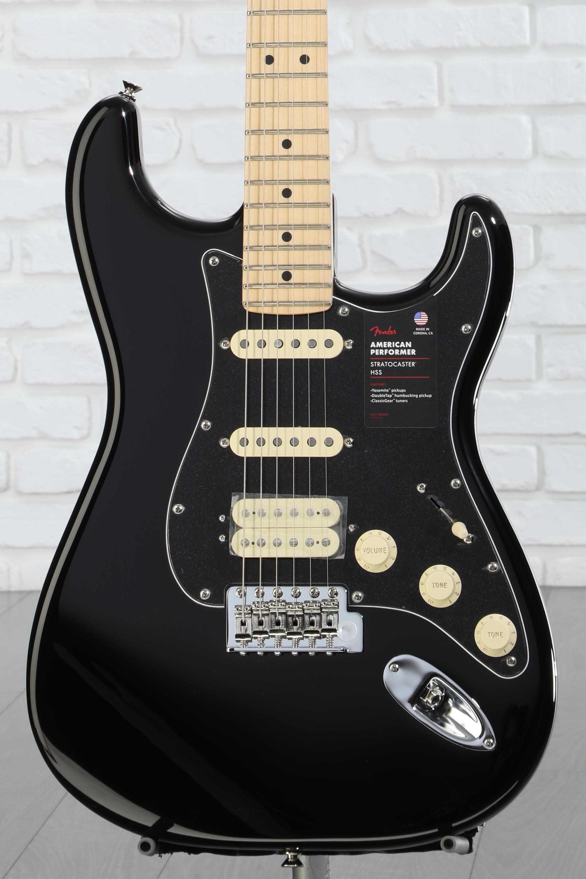 超可爱 American Fender Performer with Black - HSS Stratocaster ギター