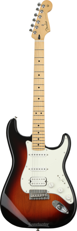 Fender Player Stratocaster HSS - 3-Tone Sunburst with Maple