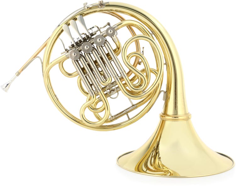 Hans Hoyer G10 American Design Double French Horn - Mechanical