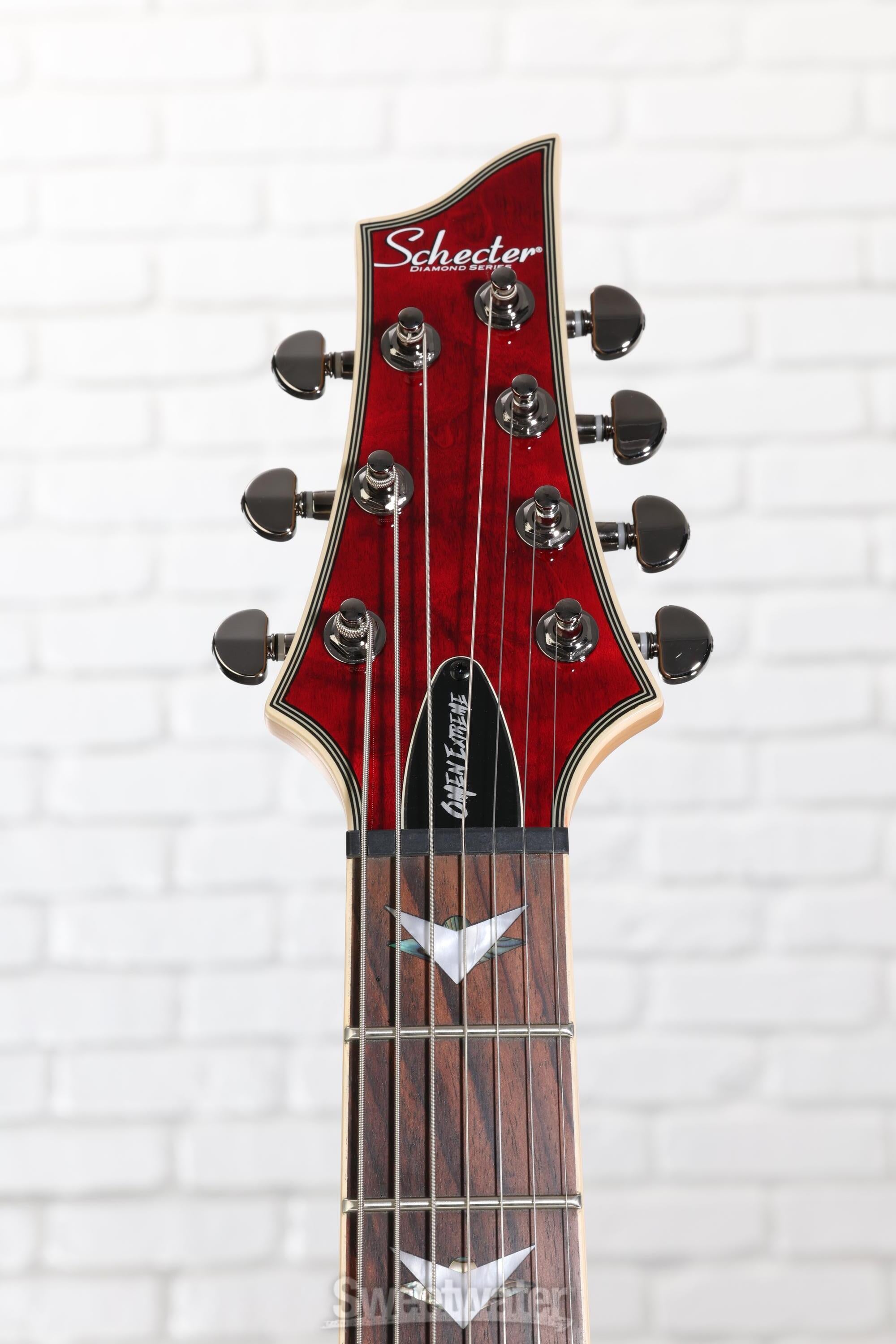 Schecter Omen Extreme-7 Electric Guitar - Black Cherry | Sweetwater