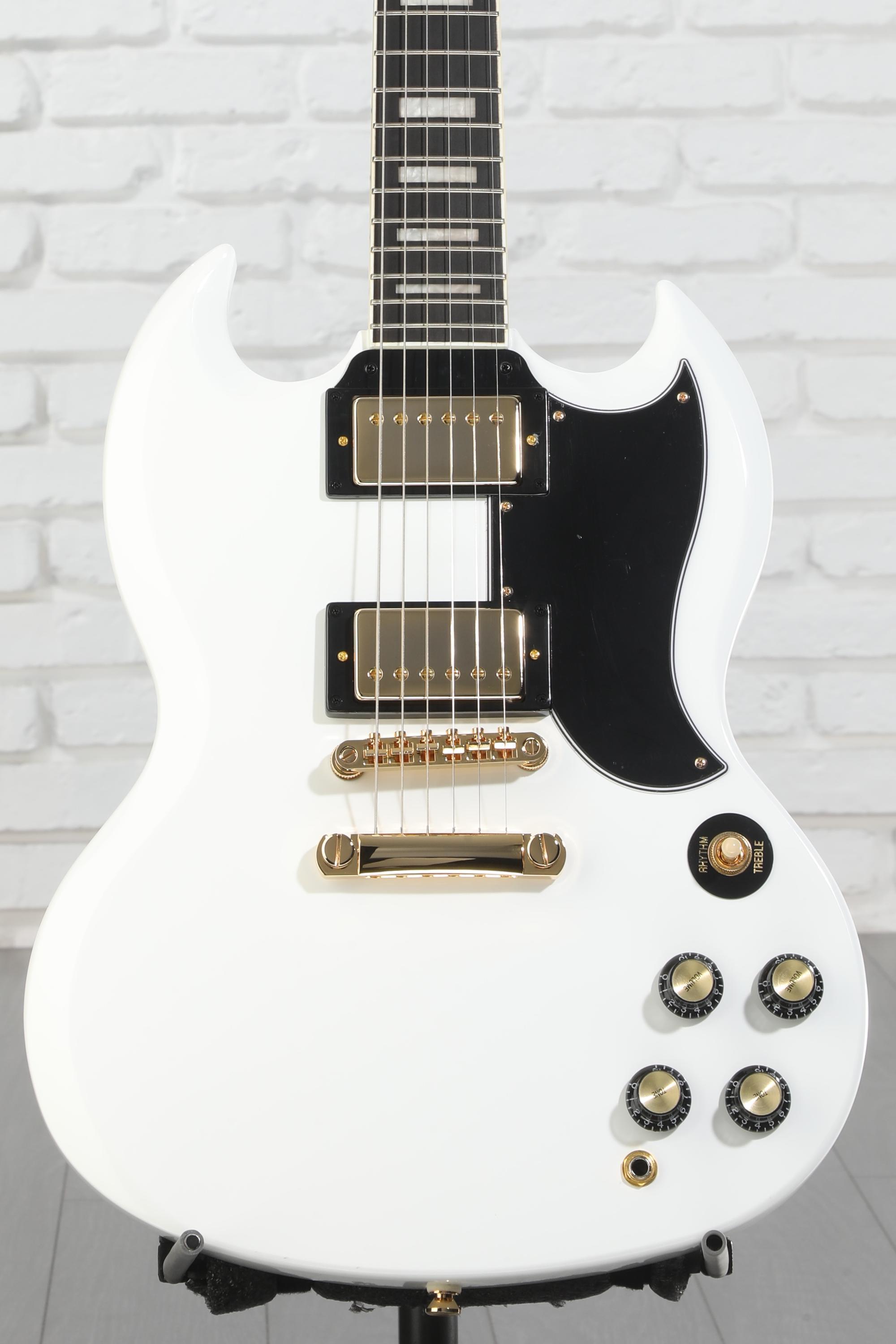 Epiphone SG Custom Electric Guitar - Alpine White | Sweetwater