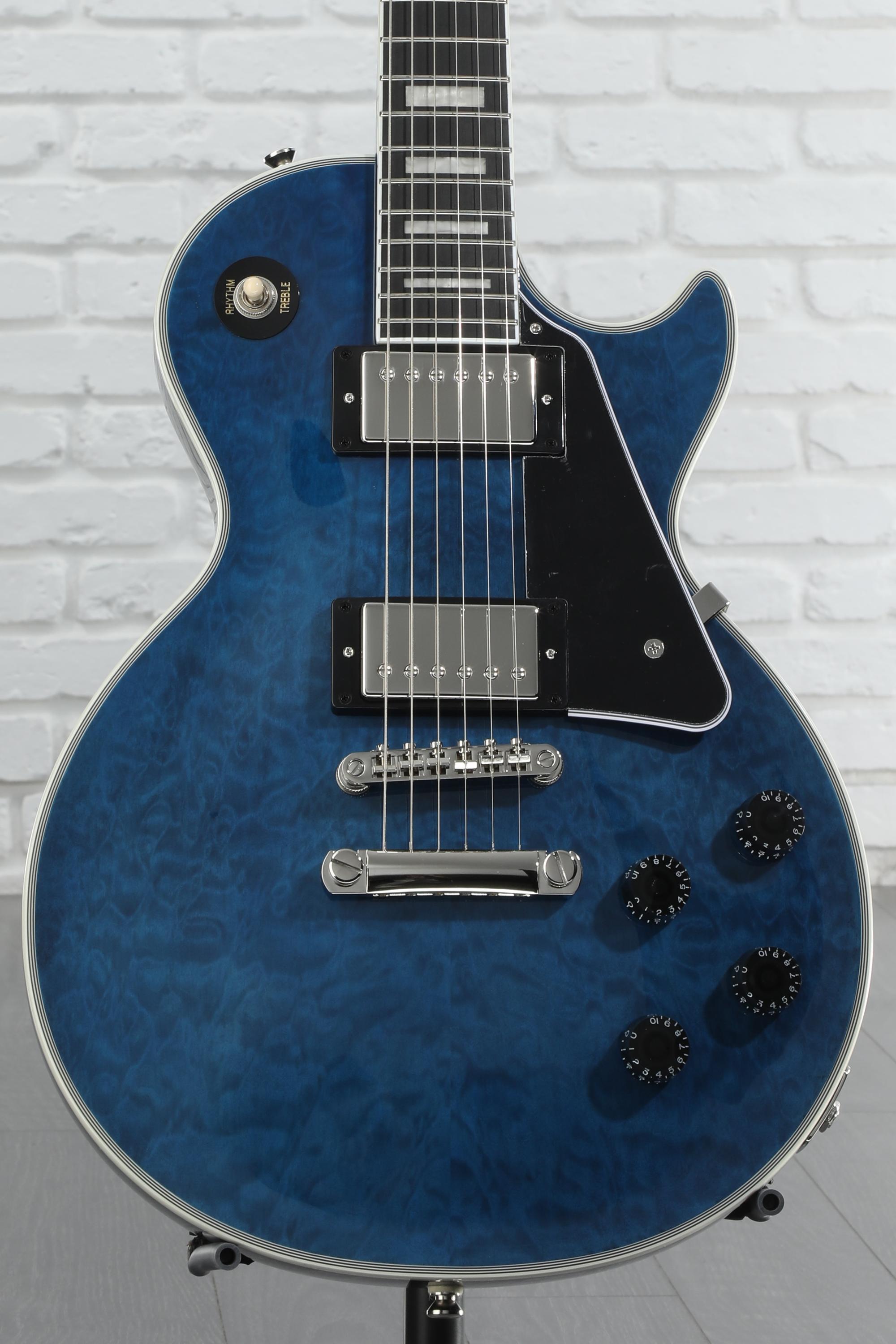 【中古品】Epiphone LesPaul Custom Amazon.com: Epiphone EXCLUSIVE Les Paul Custom Figured, Root