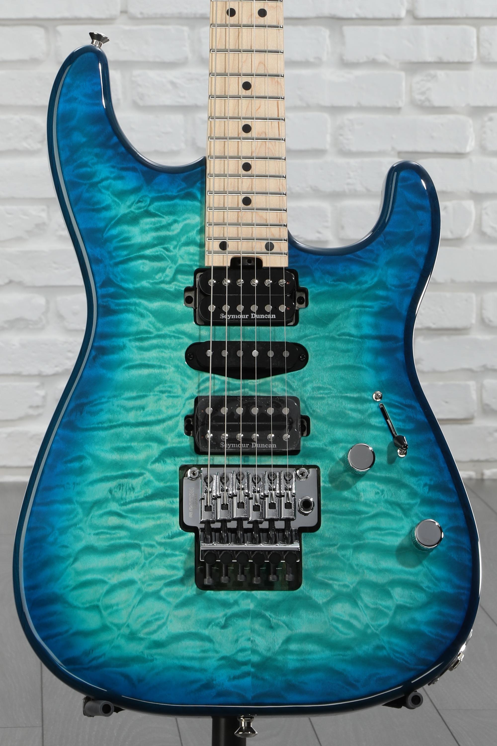 ギター Charvel MJ SAN DIMAS STYLE1 QM San Dimas Style 1 :: MJ San Dimas® Style 1 HSH FR PF QM, Pau