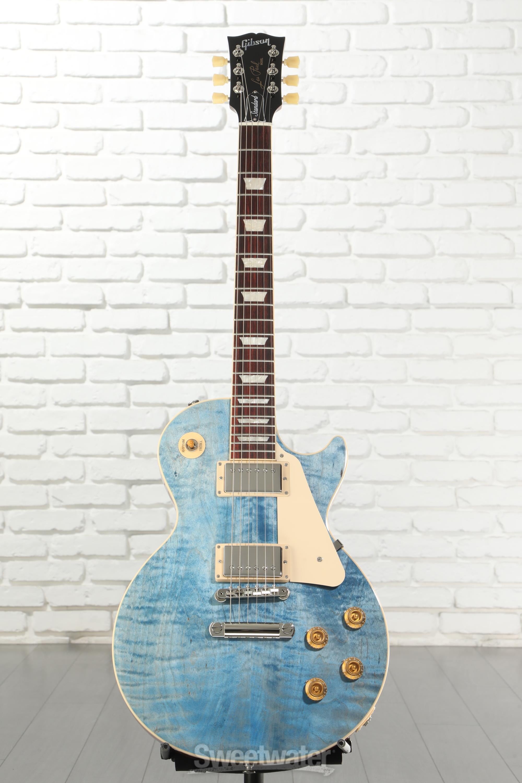 Gibson Les Paul Standard '50s Figured Top Electric Guitar - Ocean