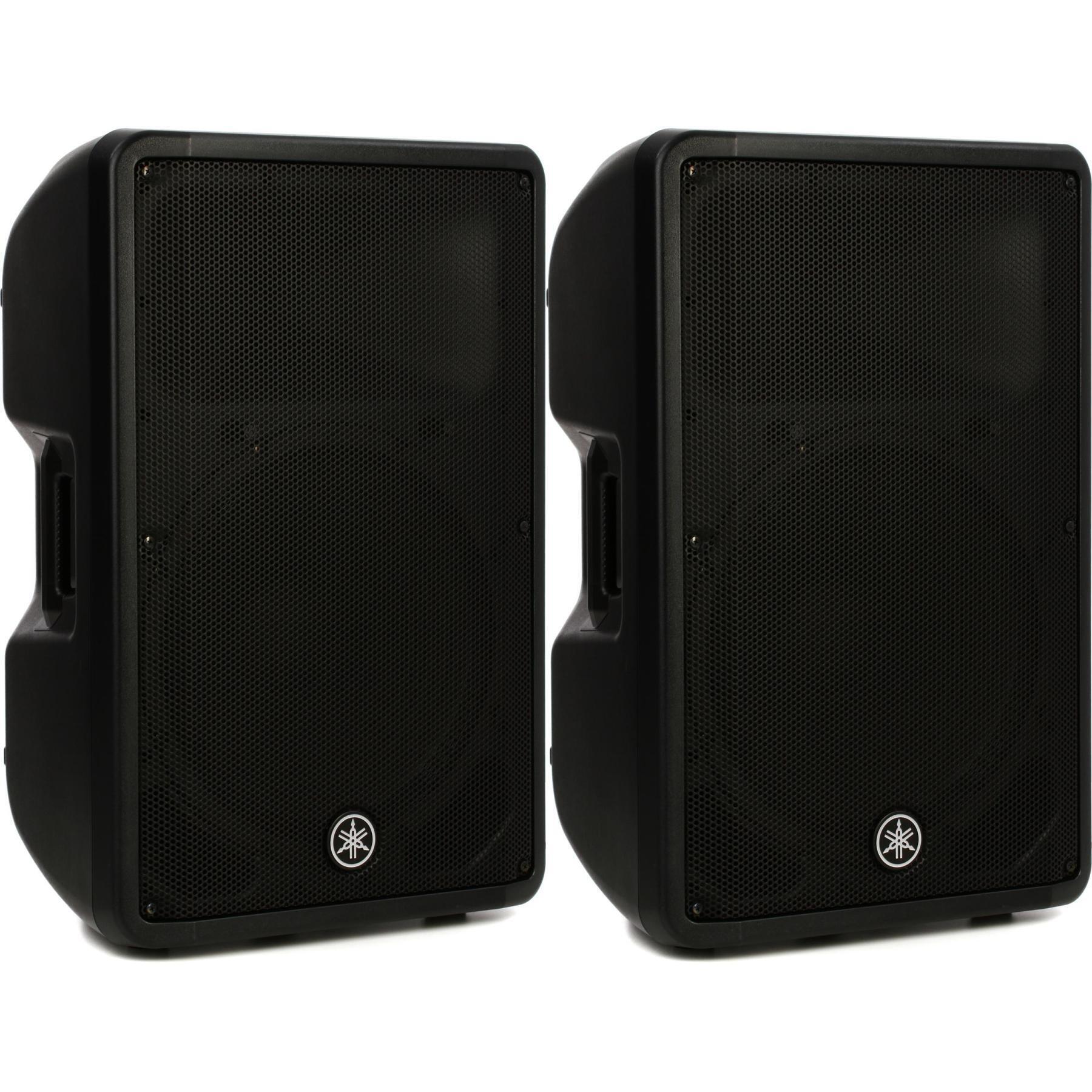 Yamaha DBR15 1000W 15 inch Powered Speaker - Pair | Sweetwater