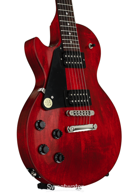 Gibson Les Paul Faded 2017 T Left-handed - Worn Cherry with Gig