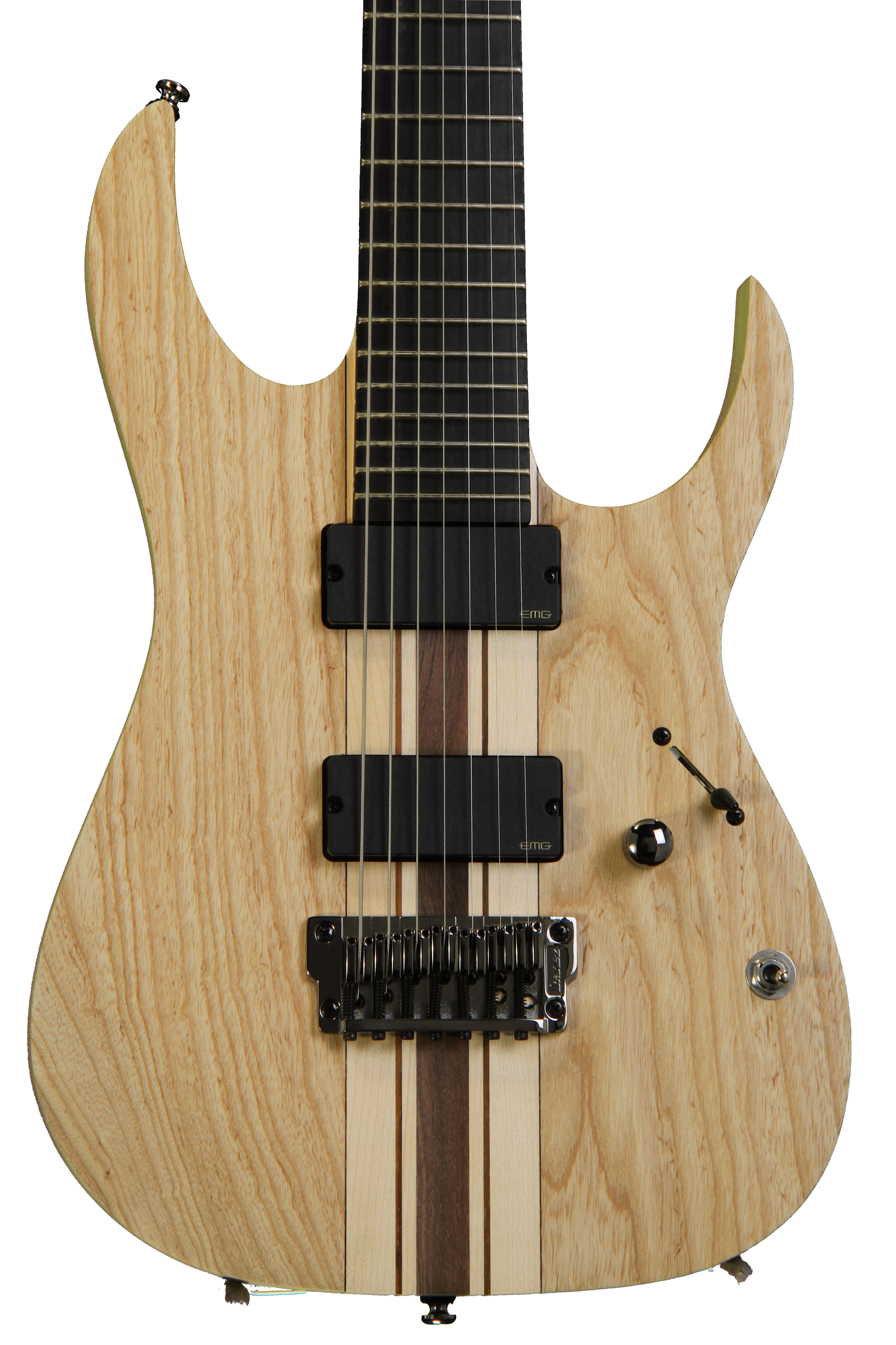Ibanez RGIT27FE Iron Label - Natural Flat, 7-string | Sweetwater Ibanez RGIT27FE Iron Label - Natural Flat, 7-string | Sweetwater