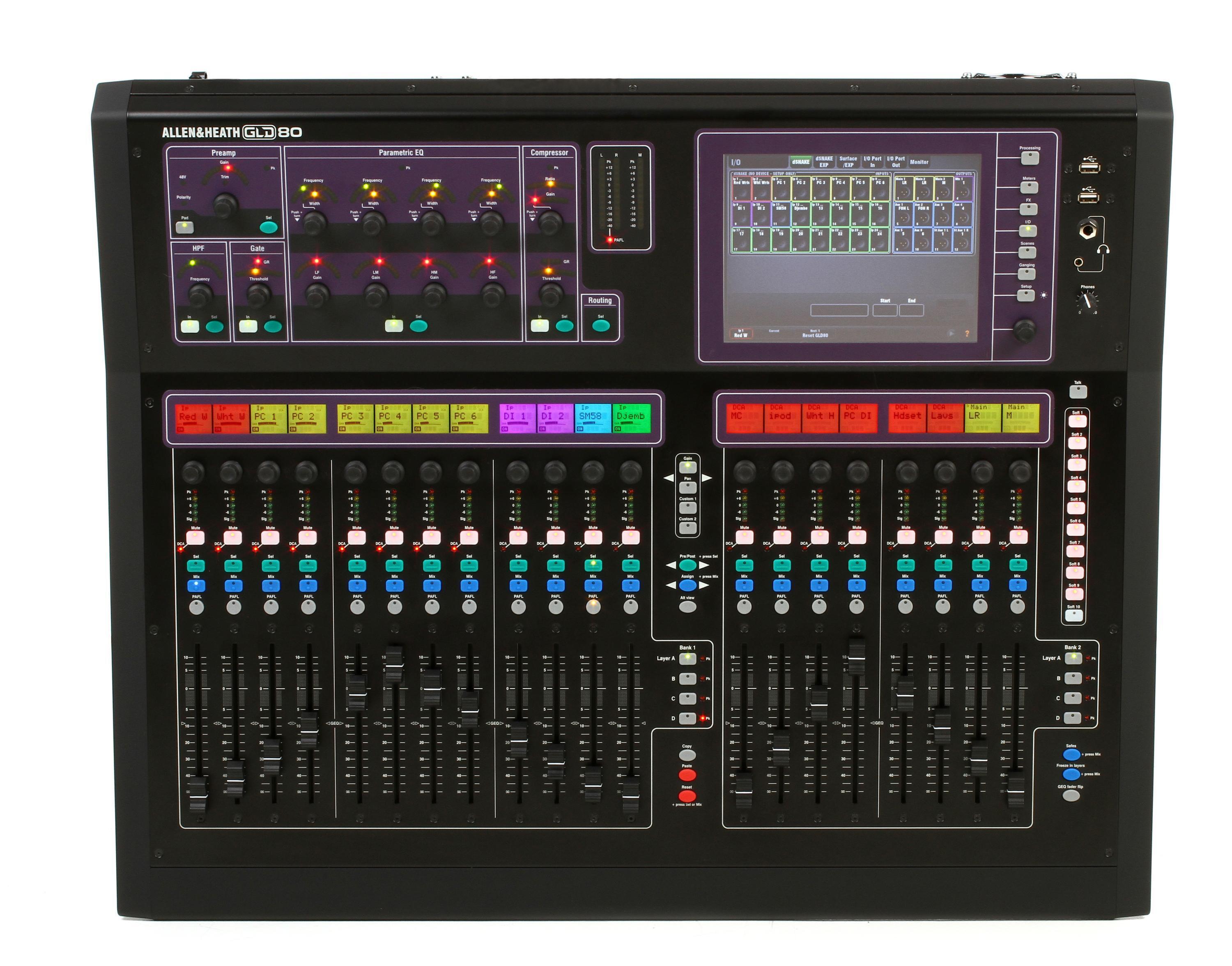 配信機器・PA機器・レコーディング機器 Allen & Heath GLD-80 Allen & Heath GLD-80 | Sweetwater