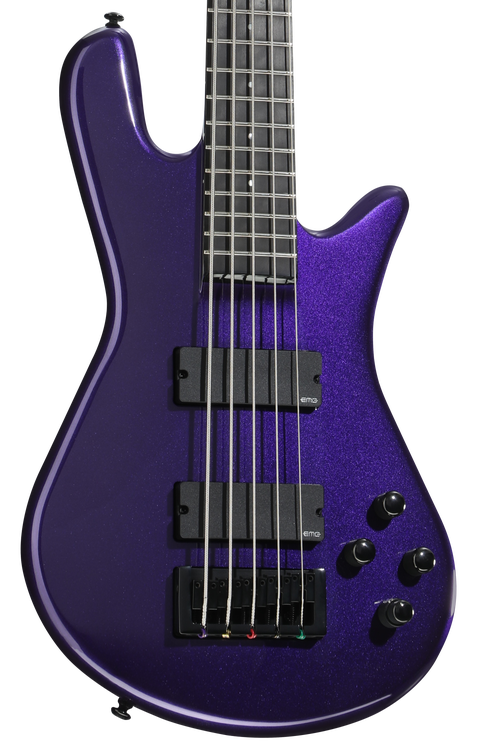 Spector NS Ethos High Performance 5 Bass Guitar - Plum Crazy Gloss