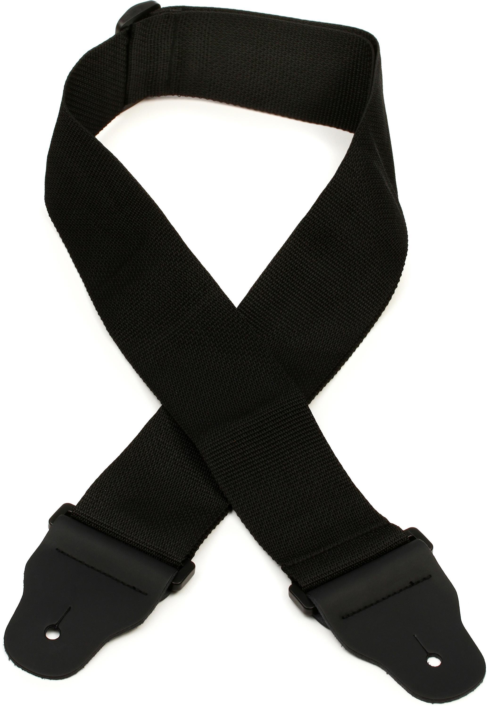 Photo of D'Addario 3-inch Polypro Bass Guitar Strap - Black