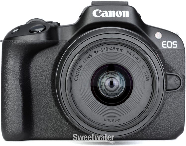 Canon EOS R50 Kit with RF-S 18-45mm f/4.5-6.3 IS STM Lens