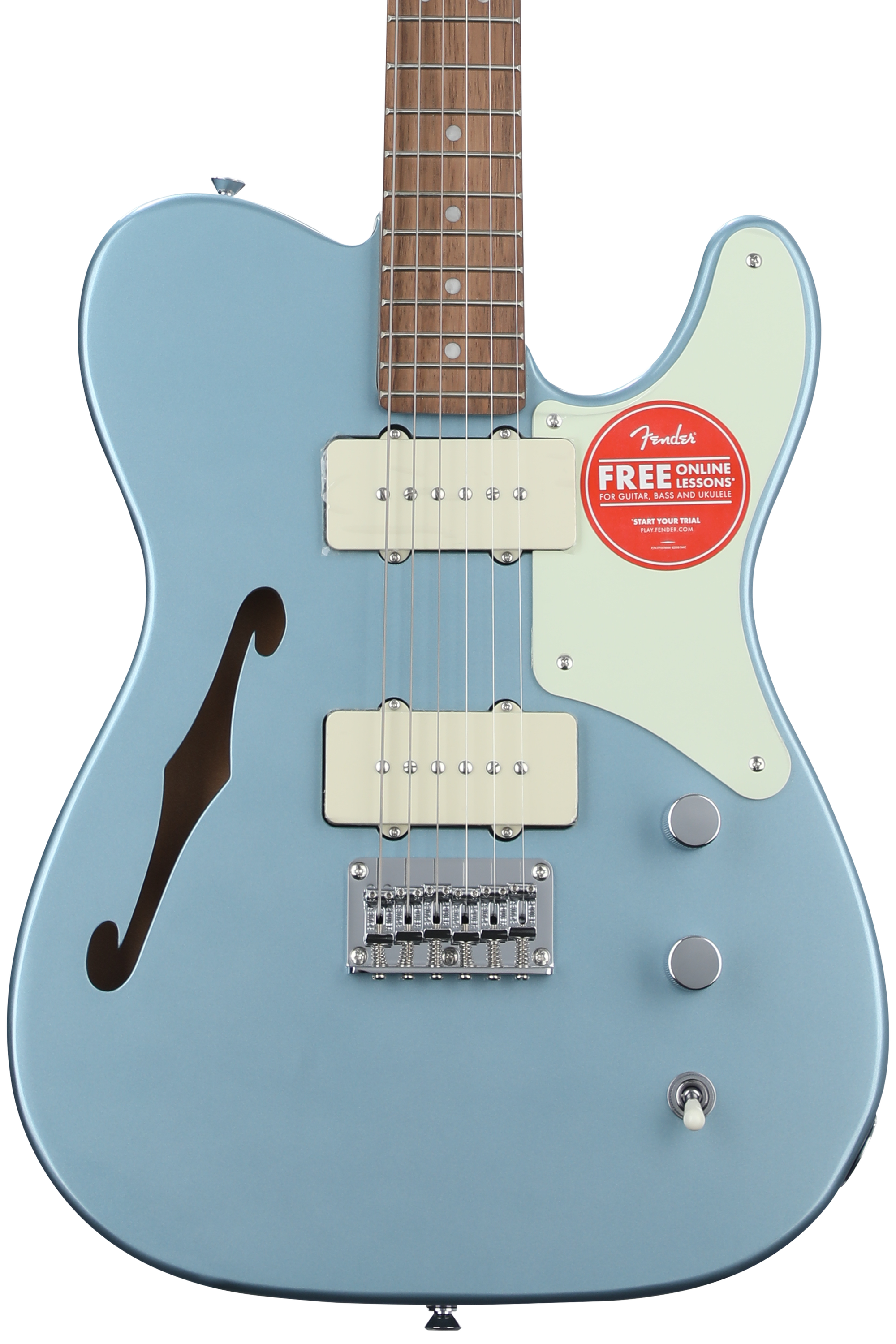 Squier Paranormal Cabronita Telecaster Thinline - Ice Blue 