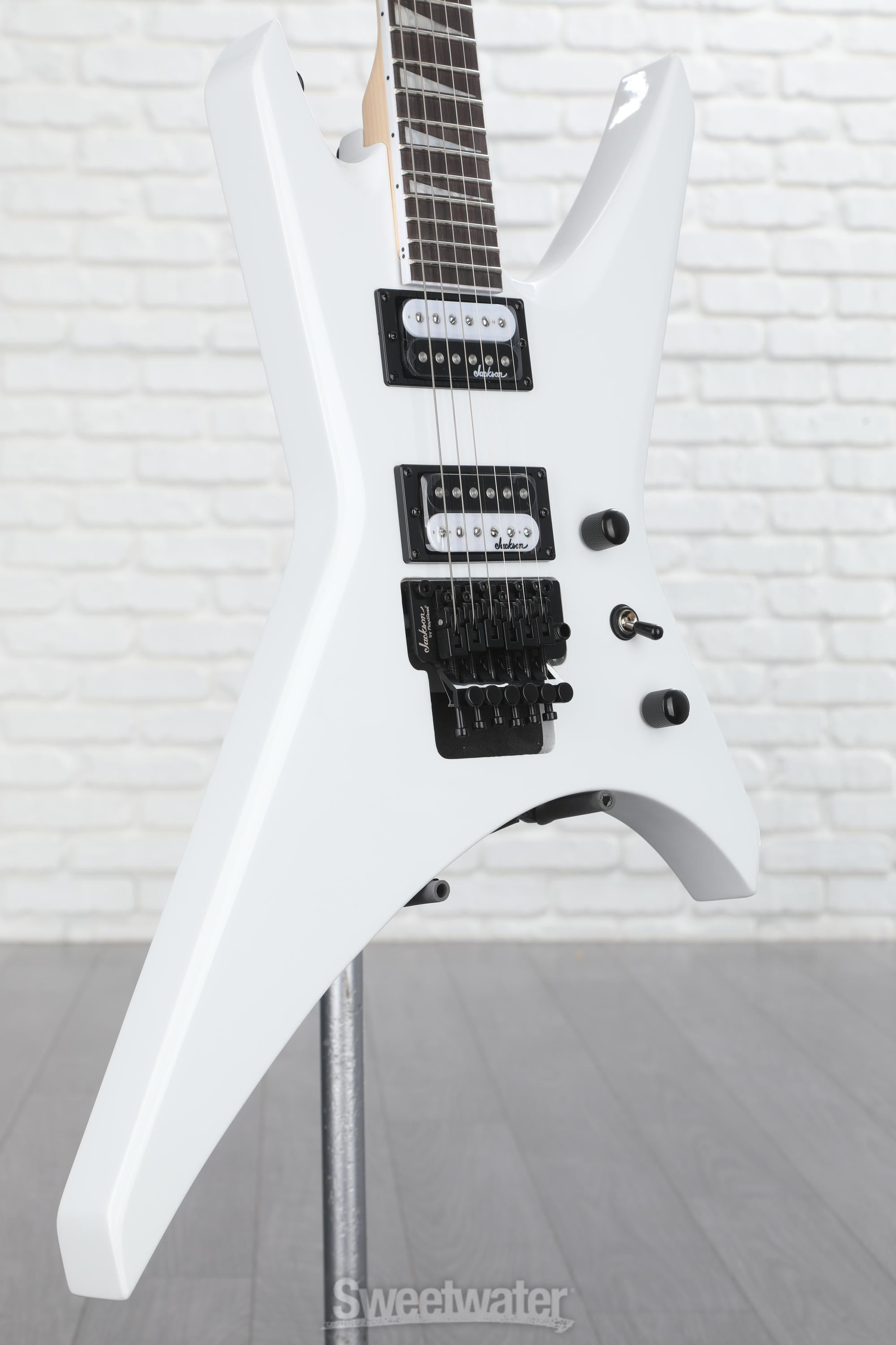 Jackson JS Series Warrior JS32 - Snow White | Sweetwater