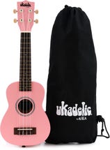 Product Image - This Item - Kala Ukadelic Soprano Ukulele - Flamingo