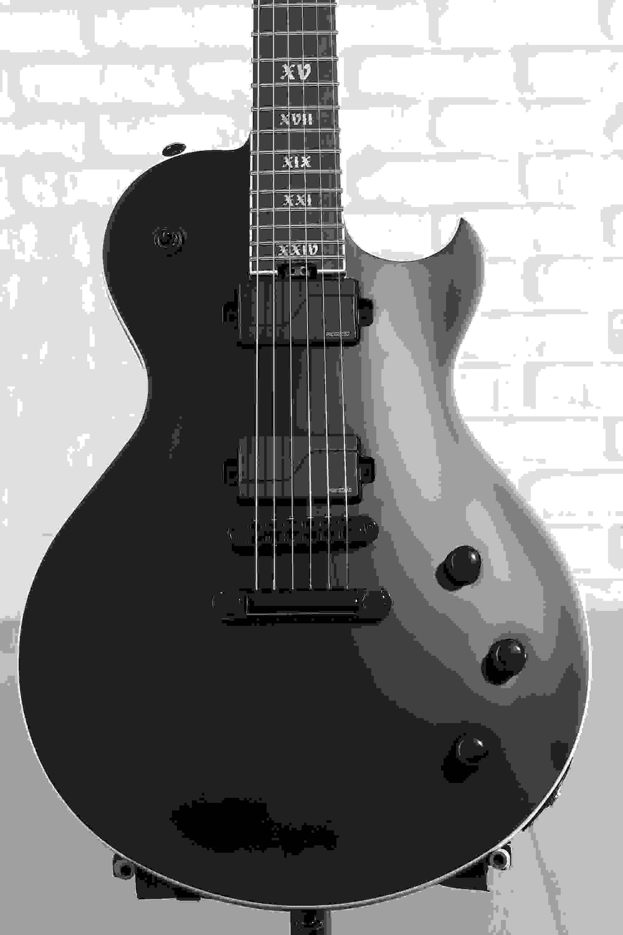 Schecter Solo-II SLS Elite Evil Twin Electric Guitar - Satin Black