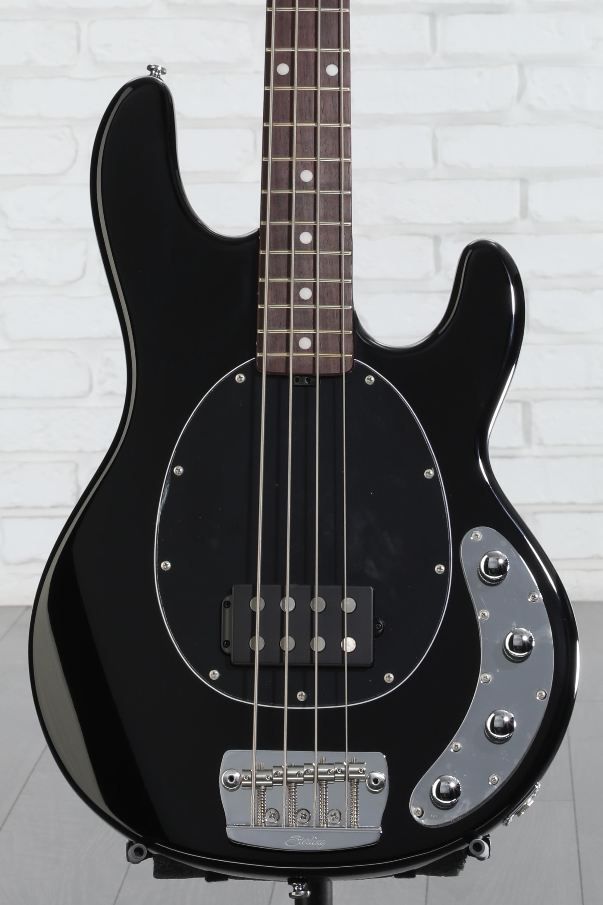 【9106】 sterling by musicman ray34 ブラック Sterling By Music Man StingRay RAY34 Bass Guitar - Black | Sweetwater