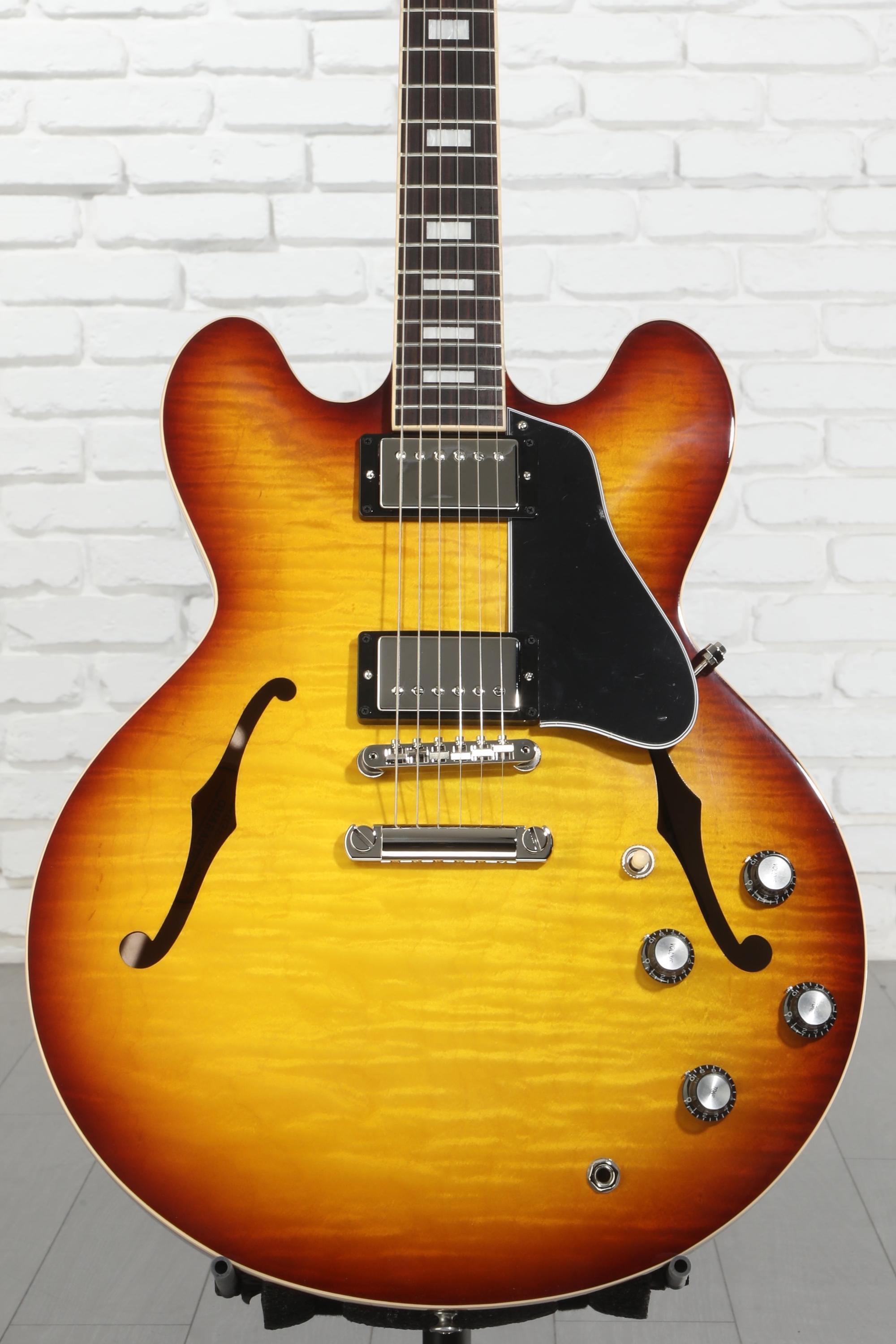 Gibson ES-335 Figured Semi-hollowbody Electric Guitar - Iced Tea