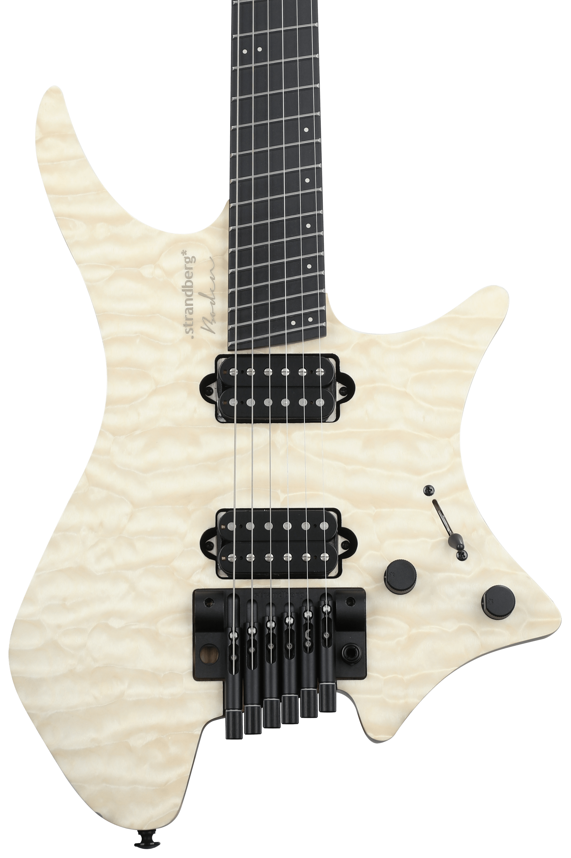Strandberg Boden Prog NX 6 Electric Guitar - Natural Quilted Maple