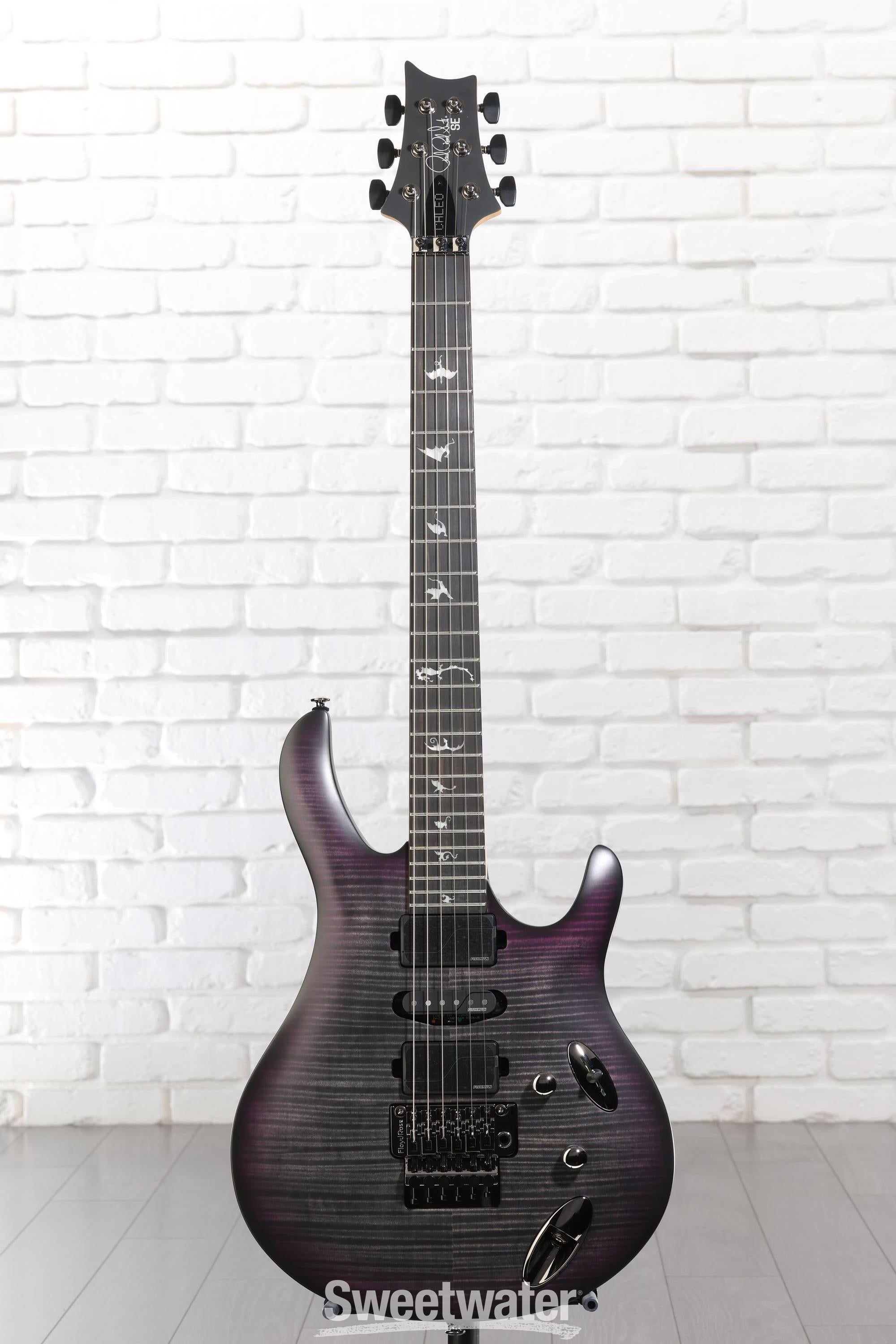 PRS SE Chleo Herman Li Signature Electric Guitar - Charcoal Purple