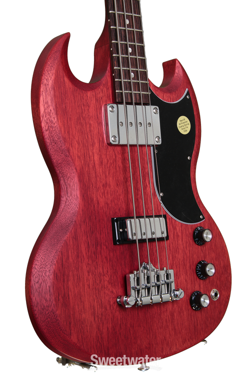 海外最新 - Bass Special SG Gibson 2014, Sweetwater | Satin Stain Cherry ベース