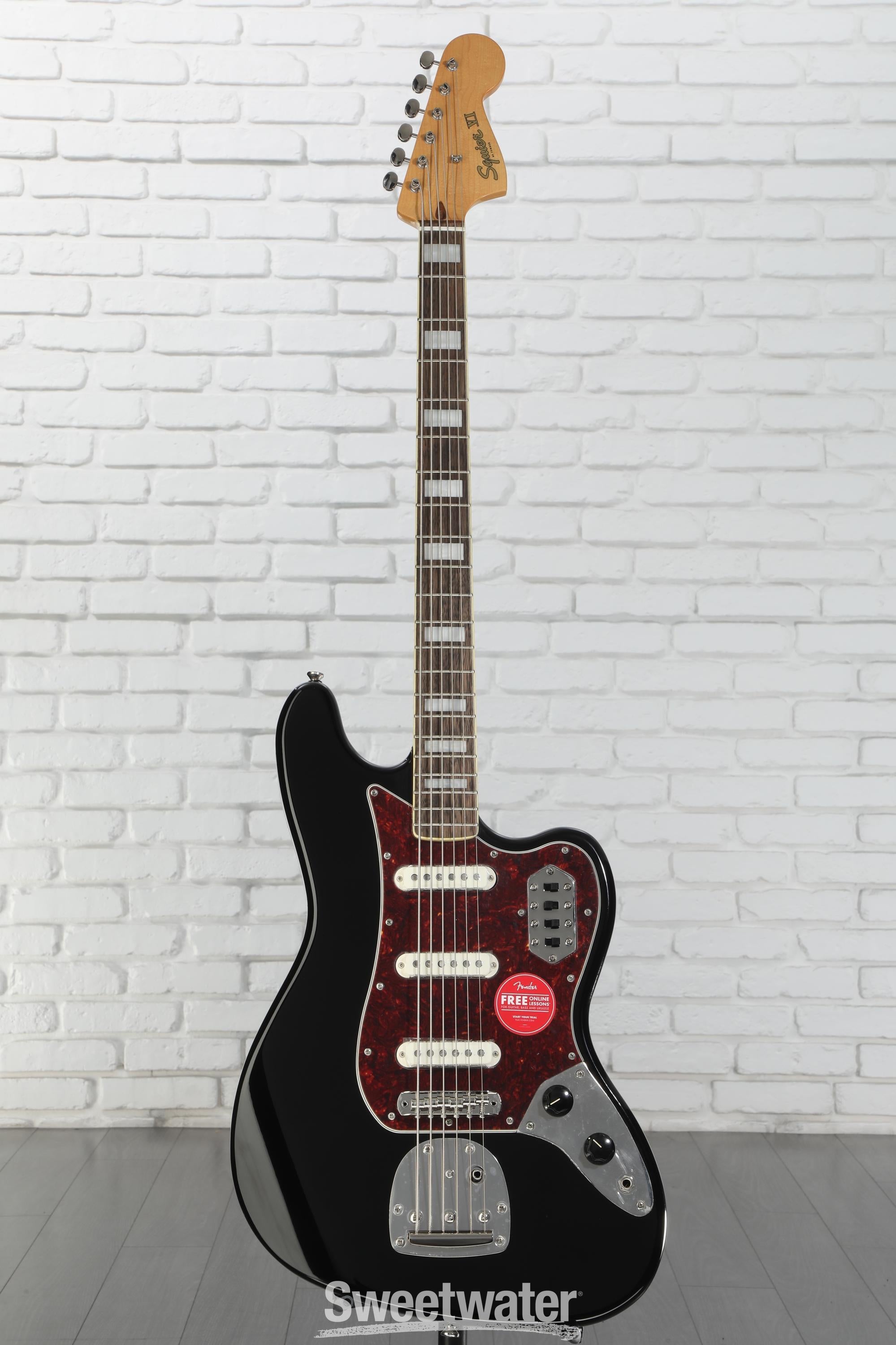 ベース Squier by Fender Classiv Vibe Bass VI Squier Classic Vibe Bass VI Purple Metallic w/Matching