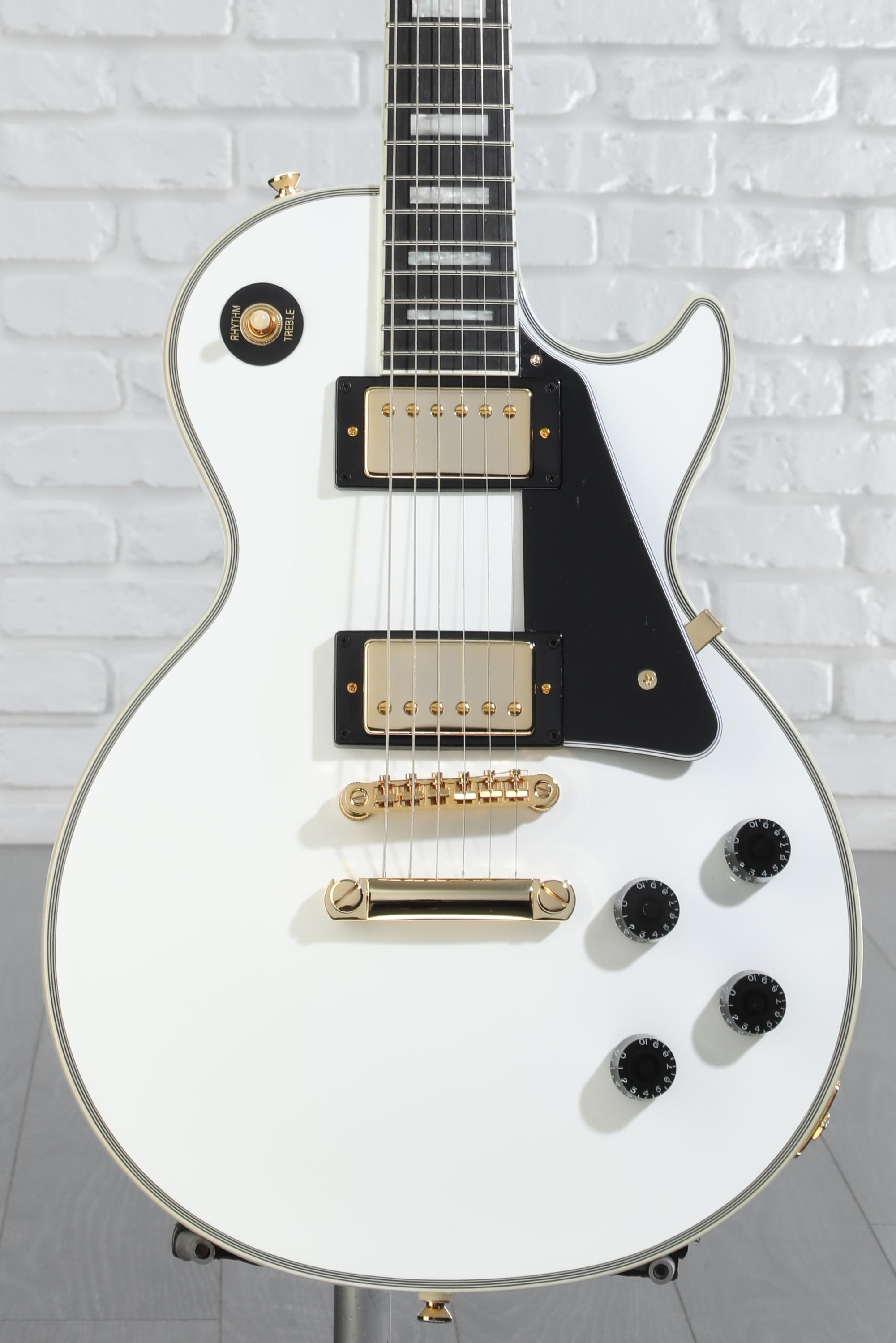 Epiphone Les Paul Custom Electric Guitar - Alpine White