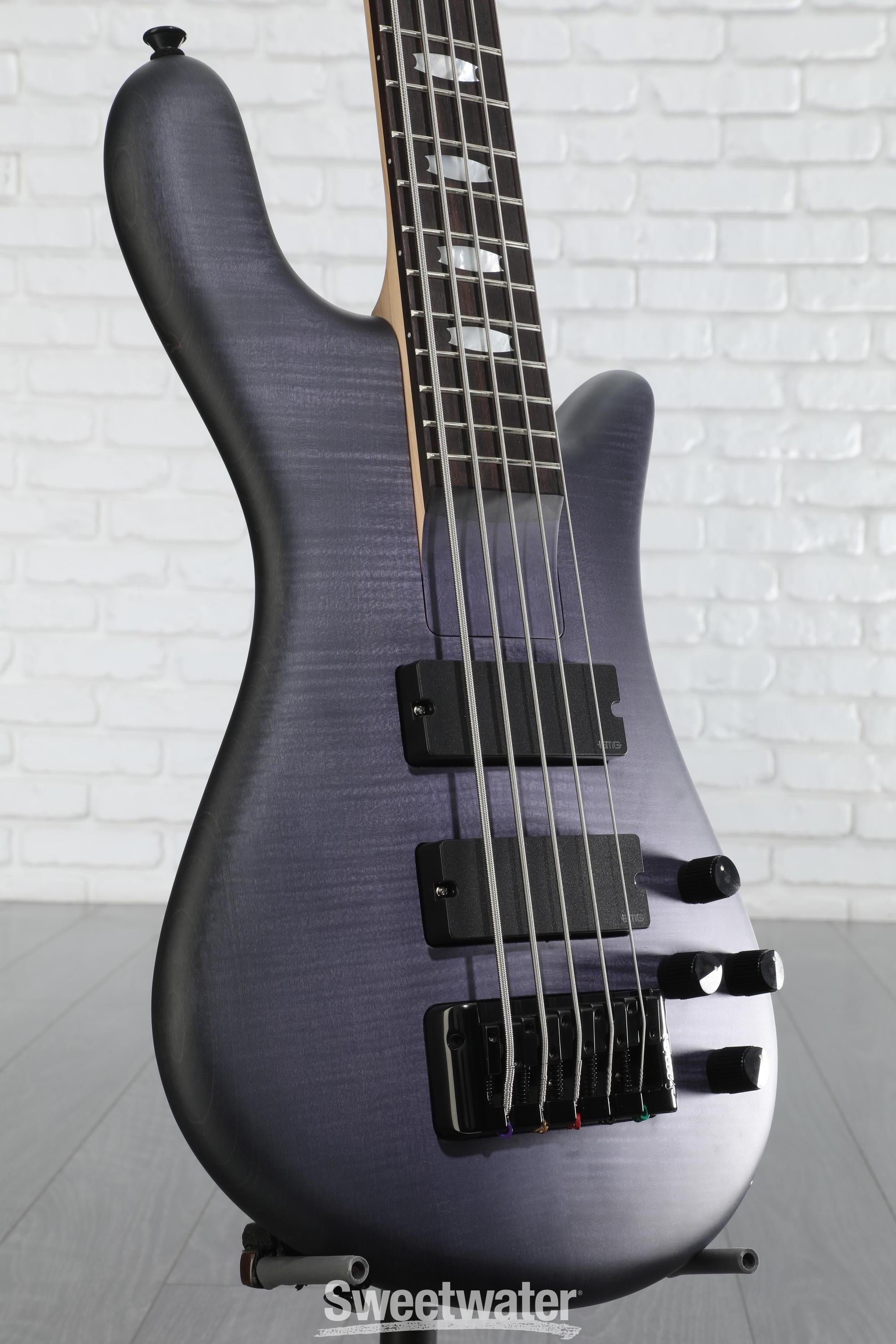 Spector Euro 5 LX Bolt-On Electric Bass Guitar - Nightshade