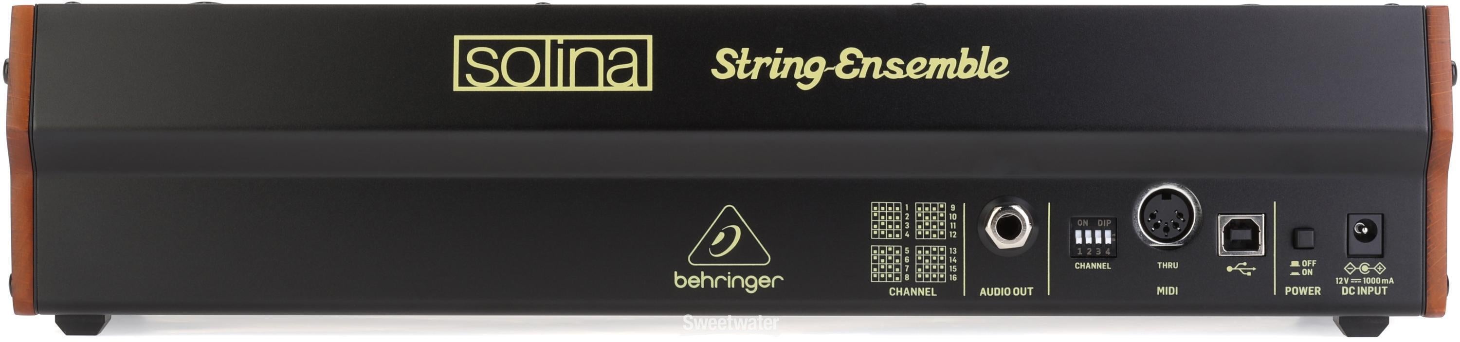 Behringer Solina String Ensemble シンセサイザー Amazon.com: Behringer Solina String Ensemble Classic Analog
