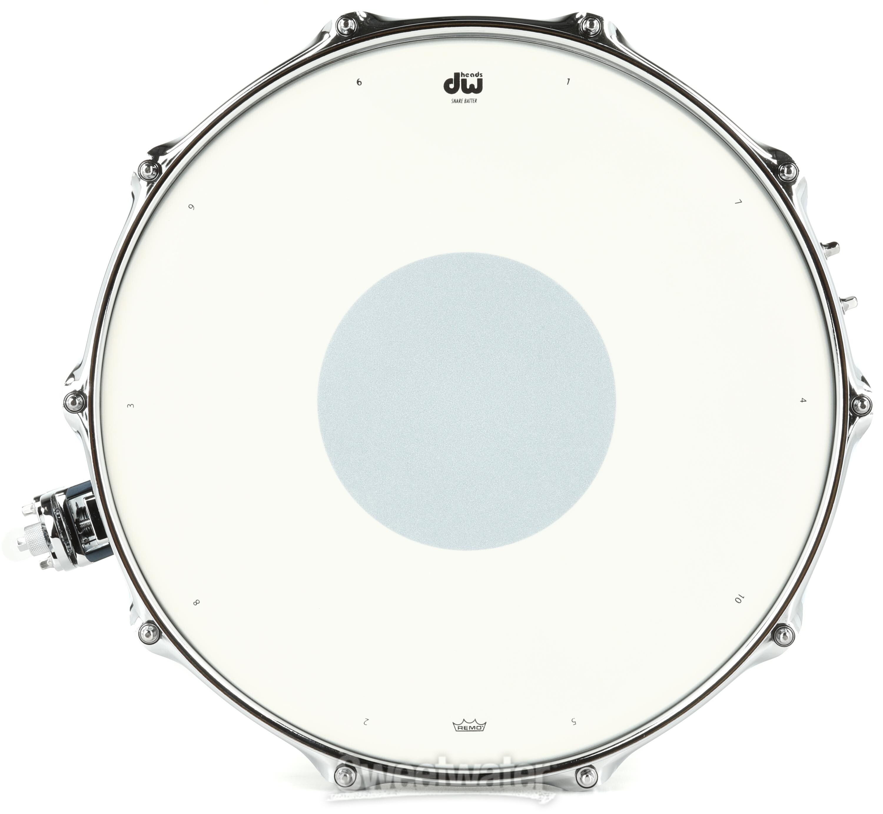 DW Design Series Snare Drum - 6 x 14-inch - Blue Slate | Sweetwater