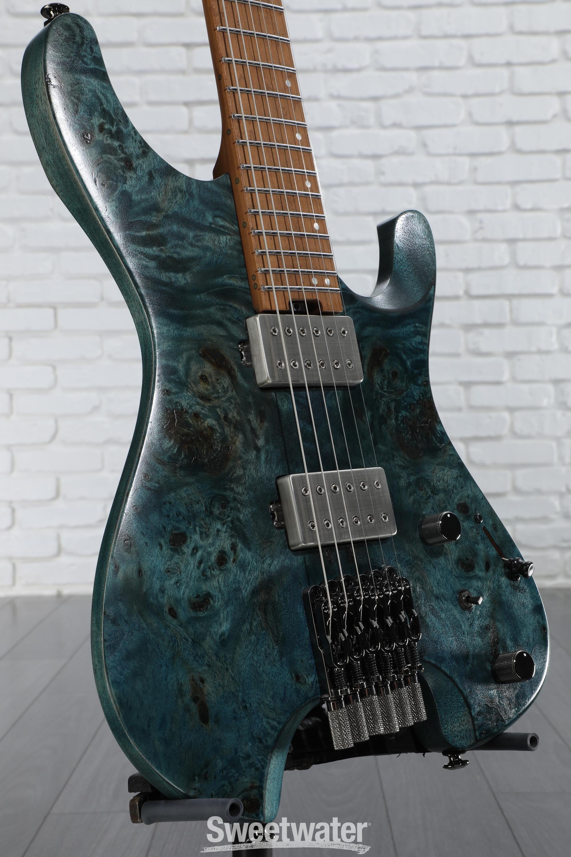 Ibanez Q52PB Electric Guitar - Cosmic Blue Low Gloss | Sweetwater