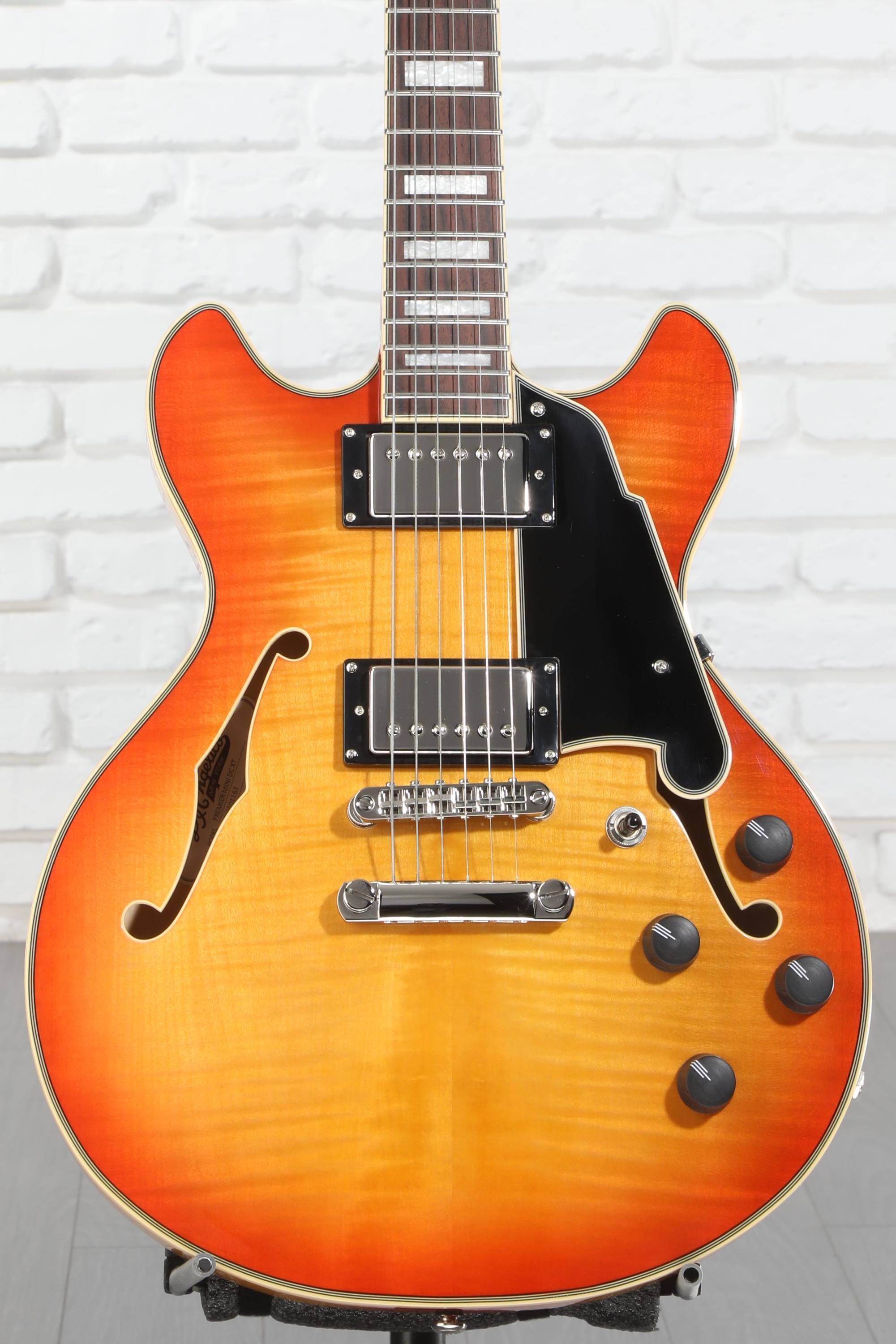 D'Angelico Premier Mini DC XT Semi-hollowbody Electric Guitar