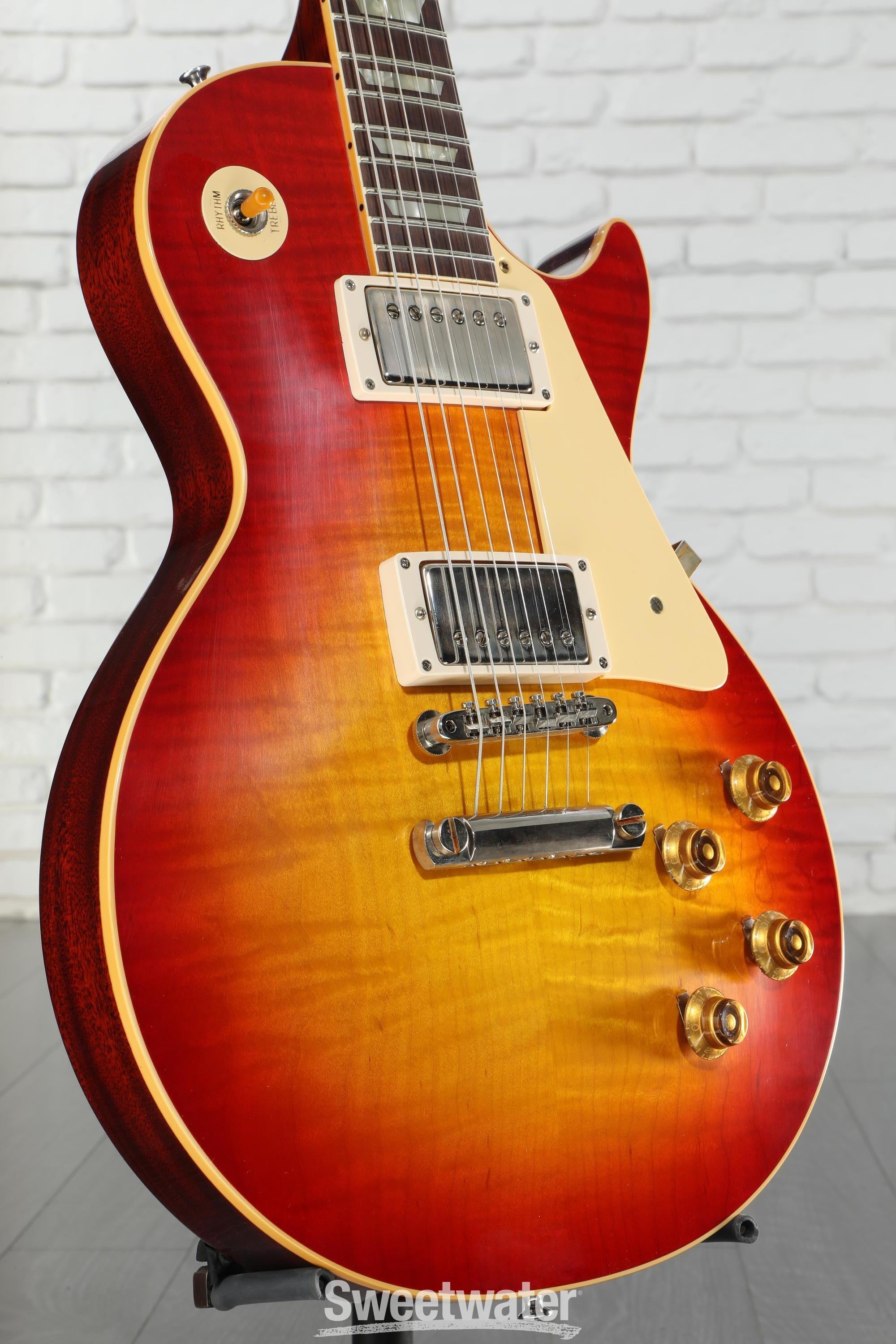 Gibson Custom 1959 Les Paul Standard Reissue VOS - Washed Cherry Sunburst