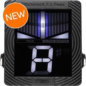 Korg Pitchblack XS Chromatic Bass Tuner Pedal