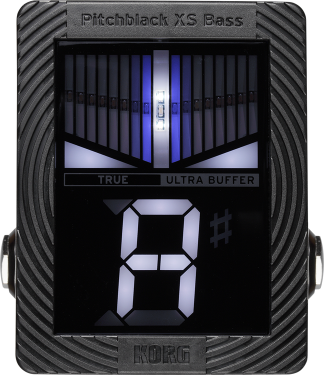 Korg Pitchblack XS Chromatic Bass Tuner Pedal | Sweetwater