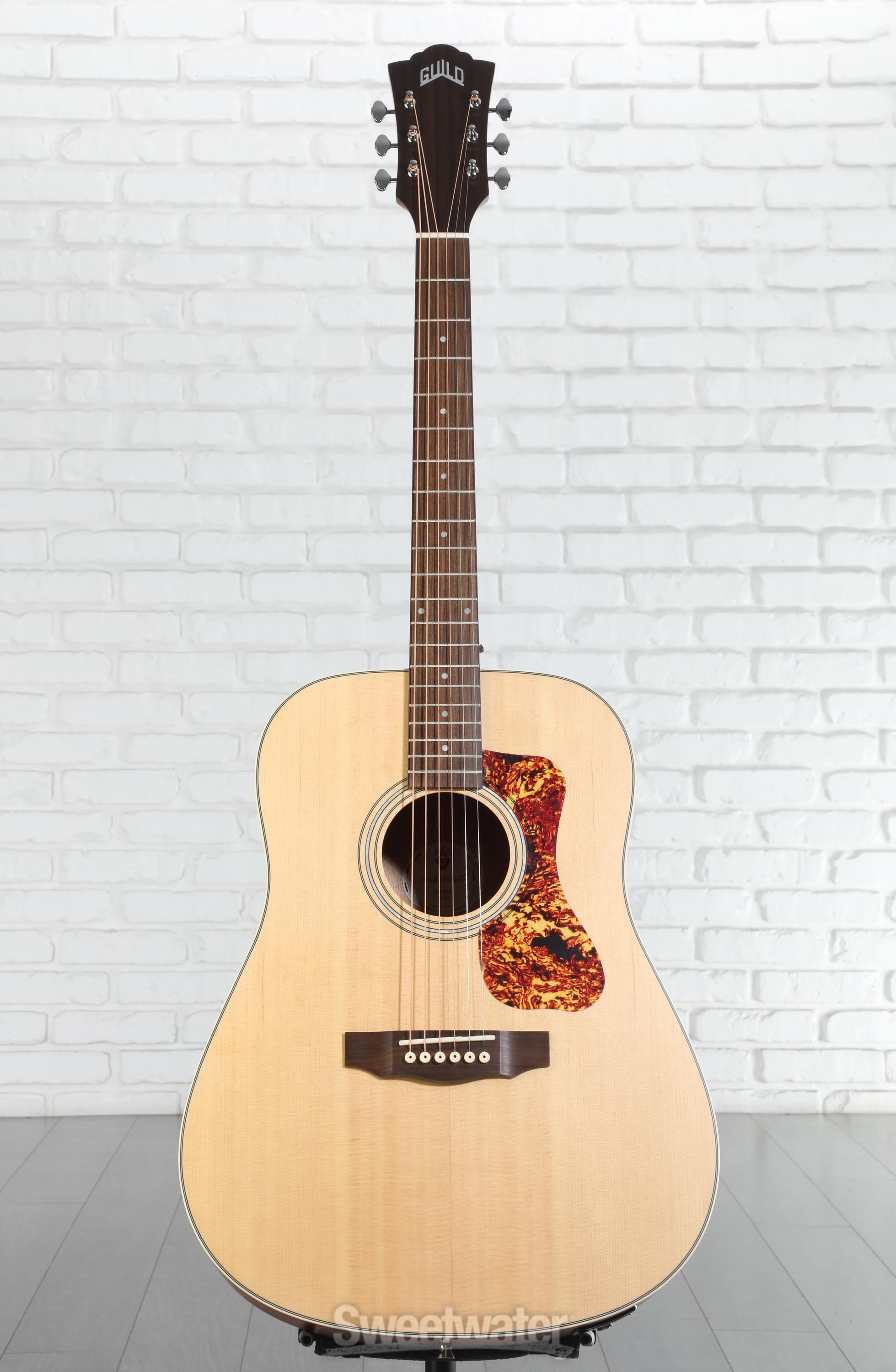 Guild D-240E Acoustic-Electric Guitar - Natural | Sweetwater