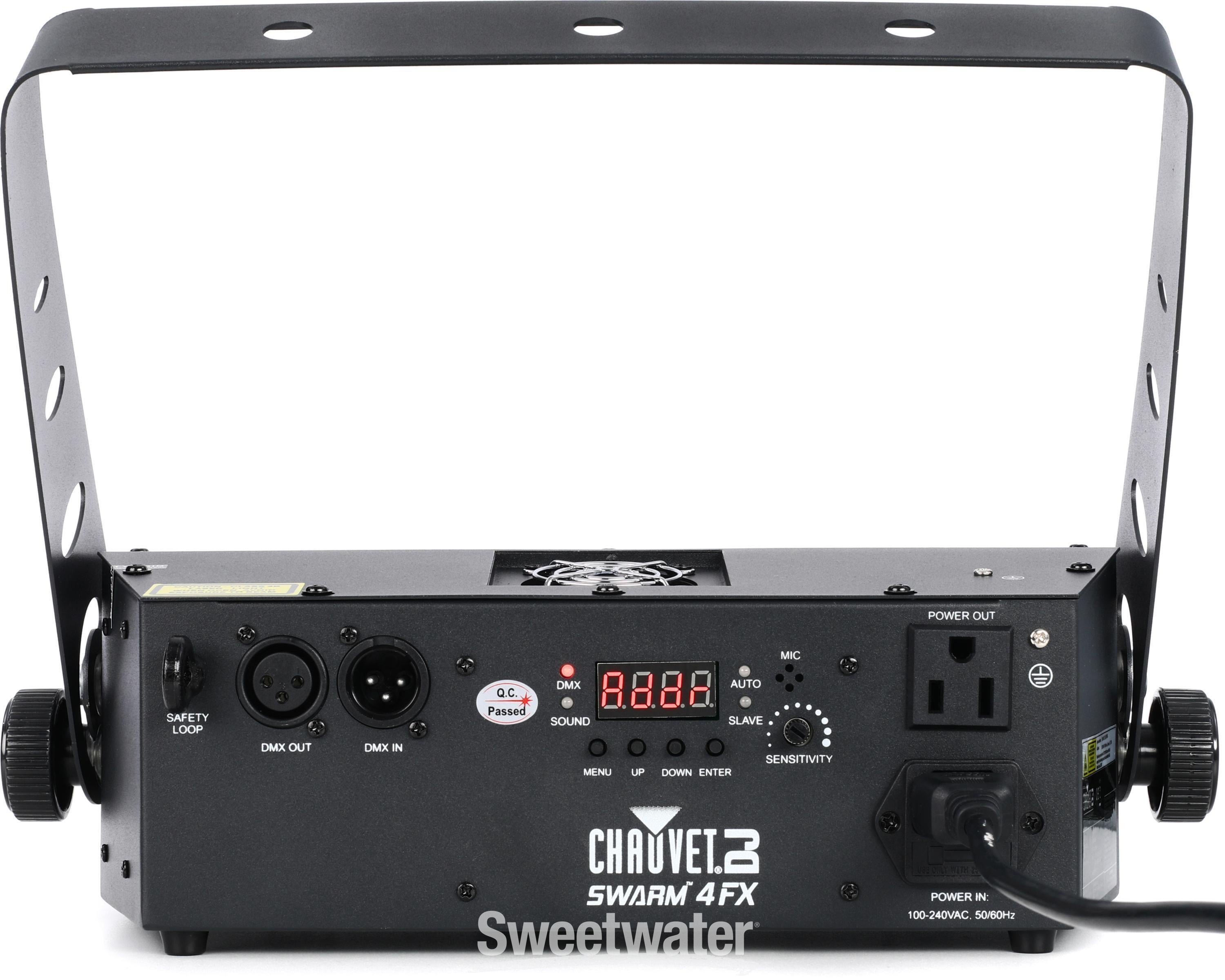 Chauvet DJ Swarm 4 FX 3-in-1 Moonflower/Laser/Strobe Effect