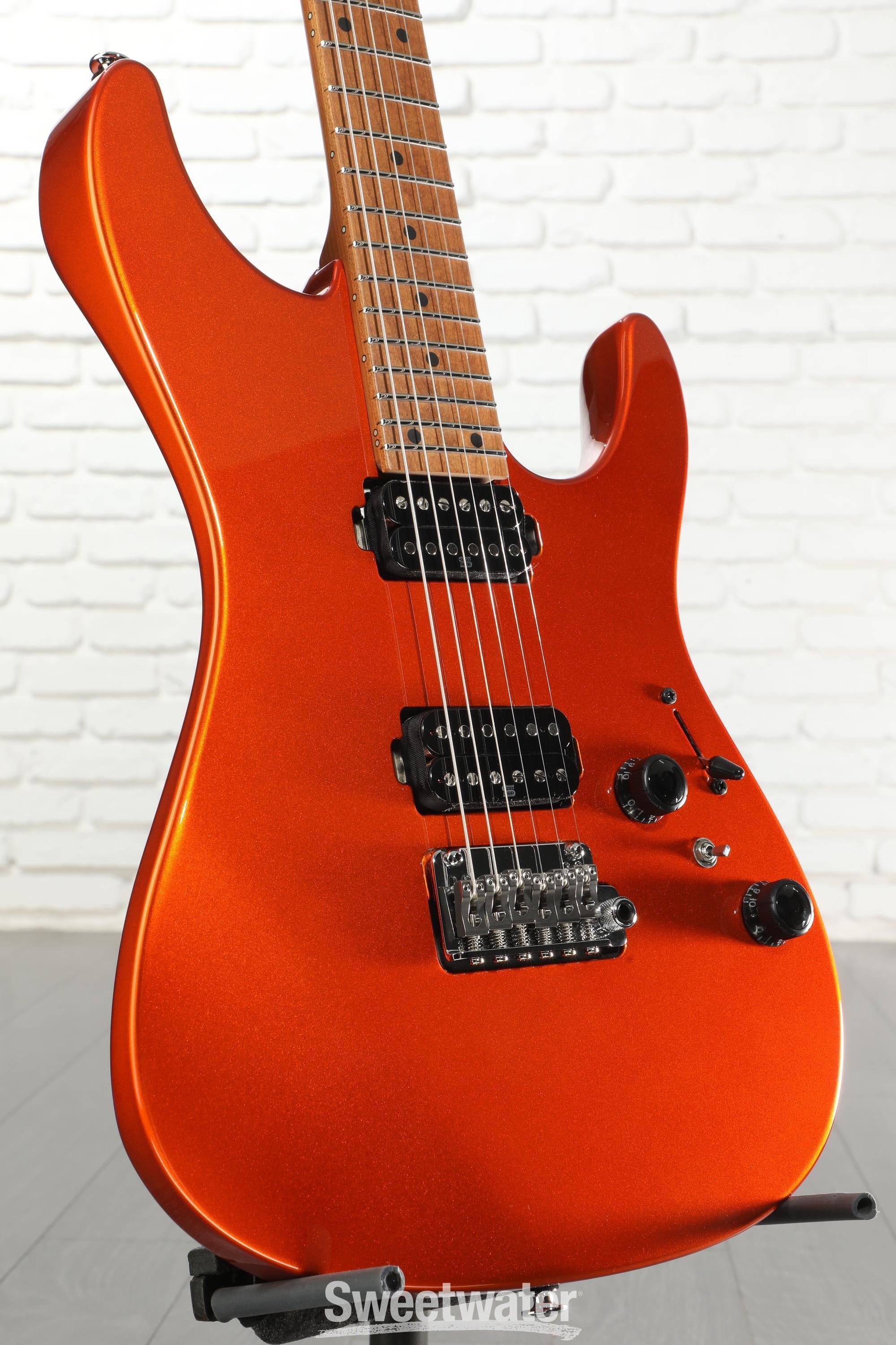 Ibanez Prestige AZ2402 Electric Guitar - Roadster Orange Metallic