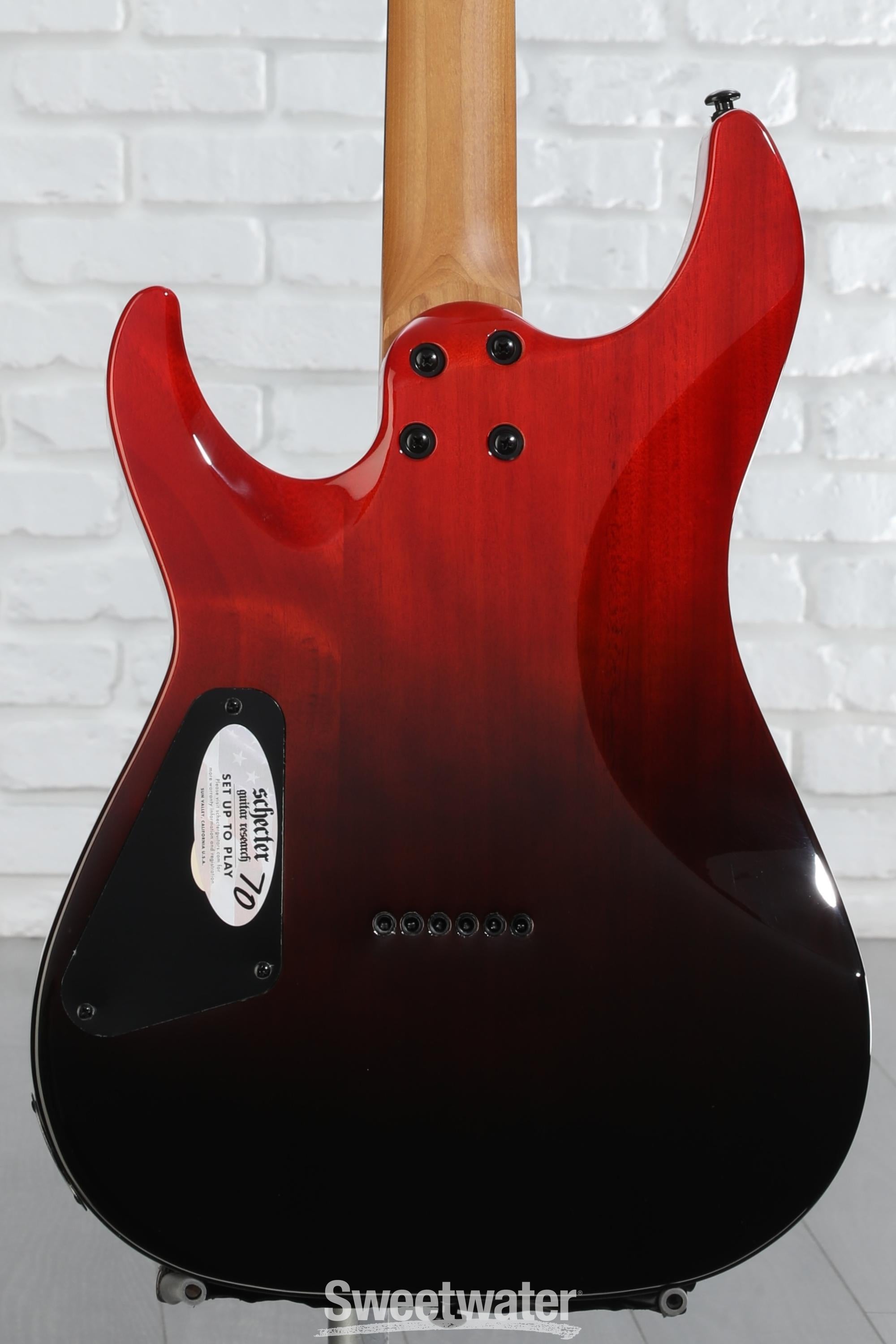 Schecter C-1 Standard Electric Guitar - Blood Burst