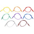 Photo of Hosa CMM-845 Eurorack Patch Cables 8-pack - 1.5 foot (Assorted Colors)