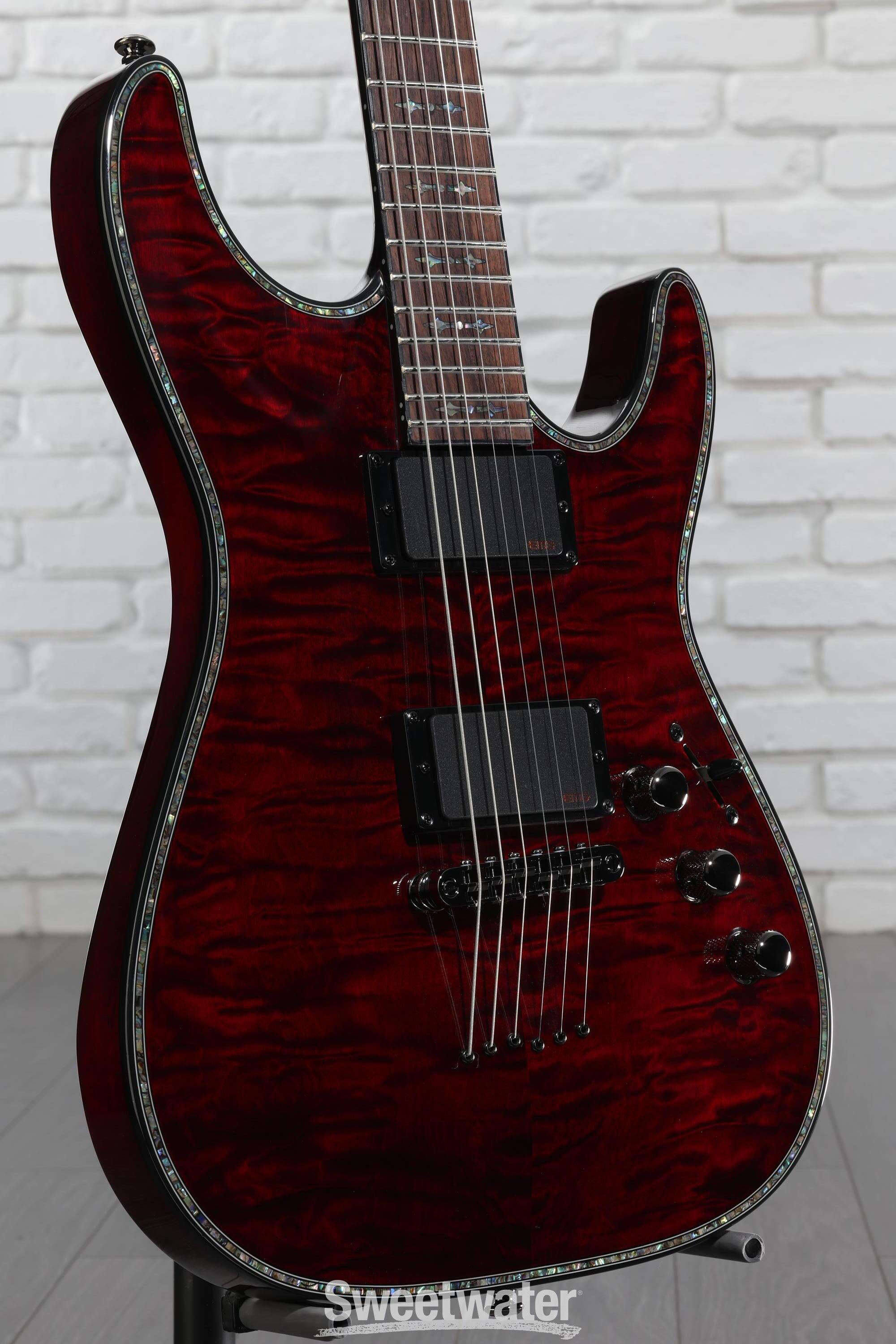 Schecter Hellraiser C-1 Electric Guitar - Black Cherry | Sweetwater